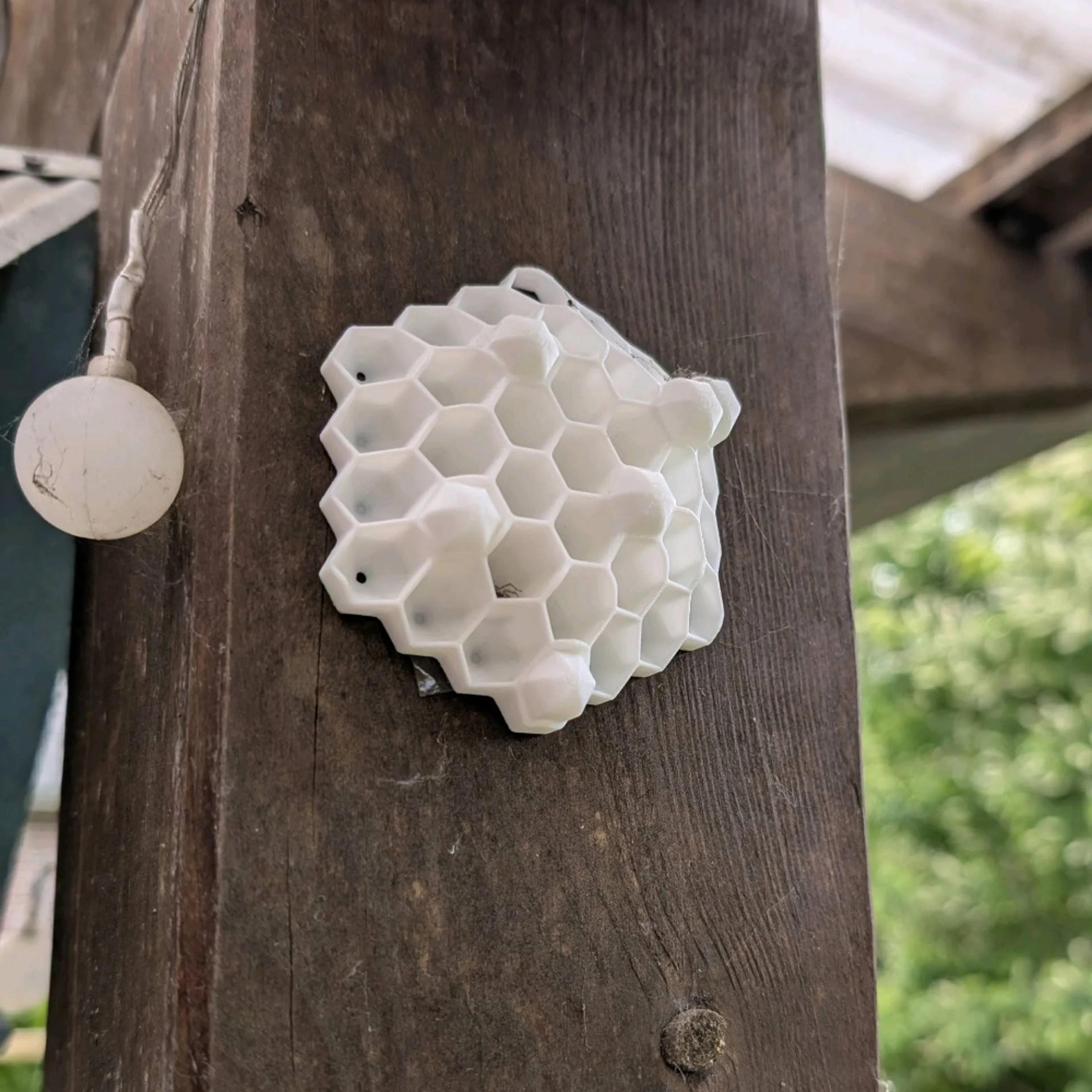 realistic wasp deterrent hanging trap for outdoor garden pest control