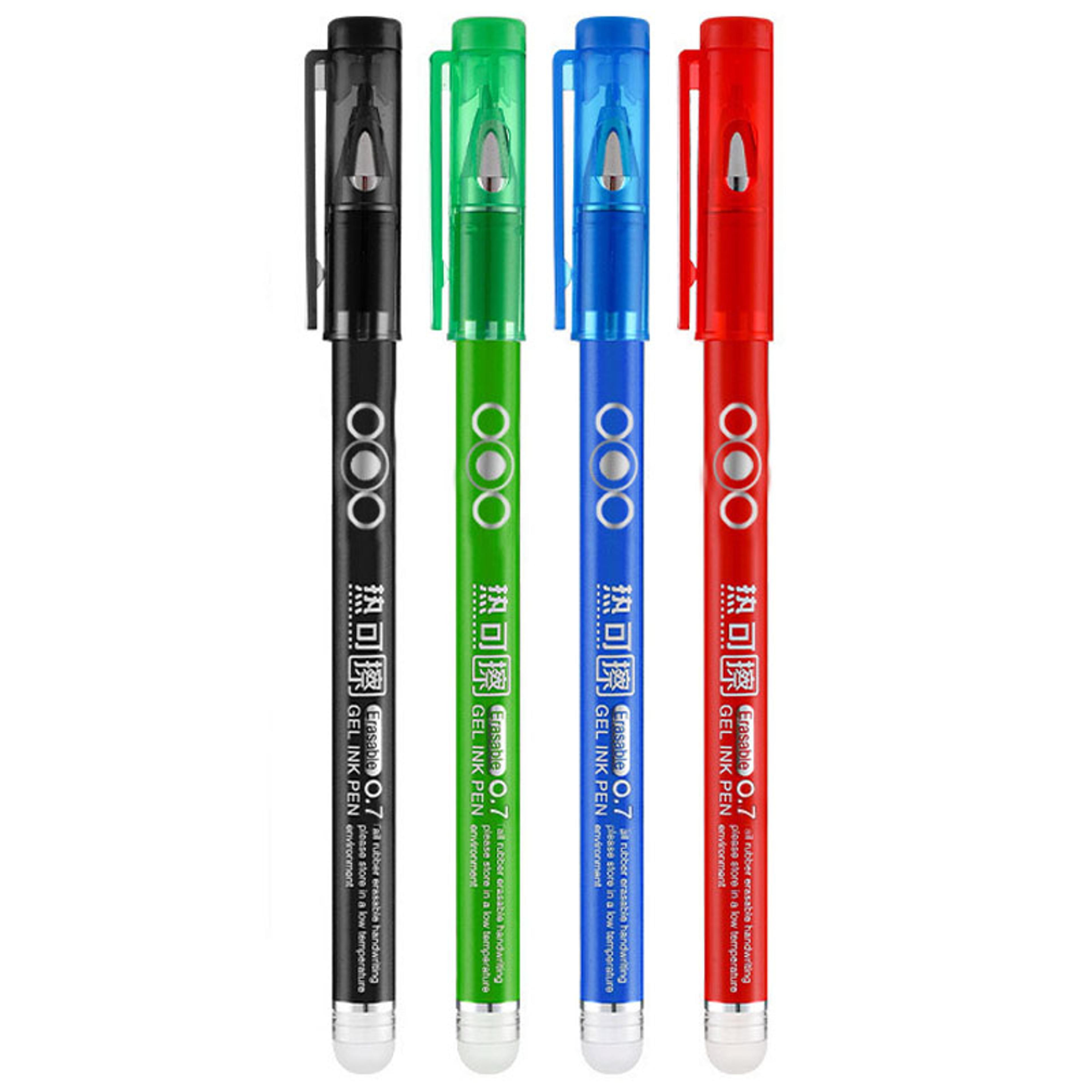 magic erasable gel pen set with eraser washable ink gel pens for school and office