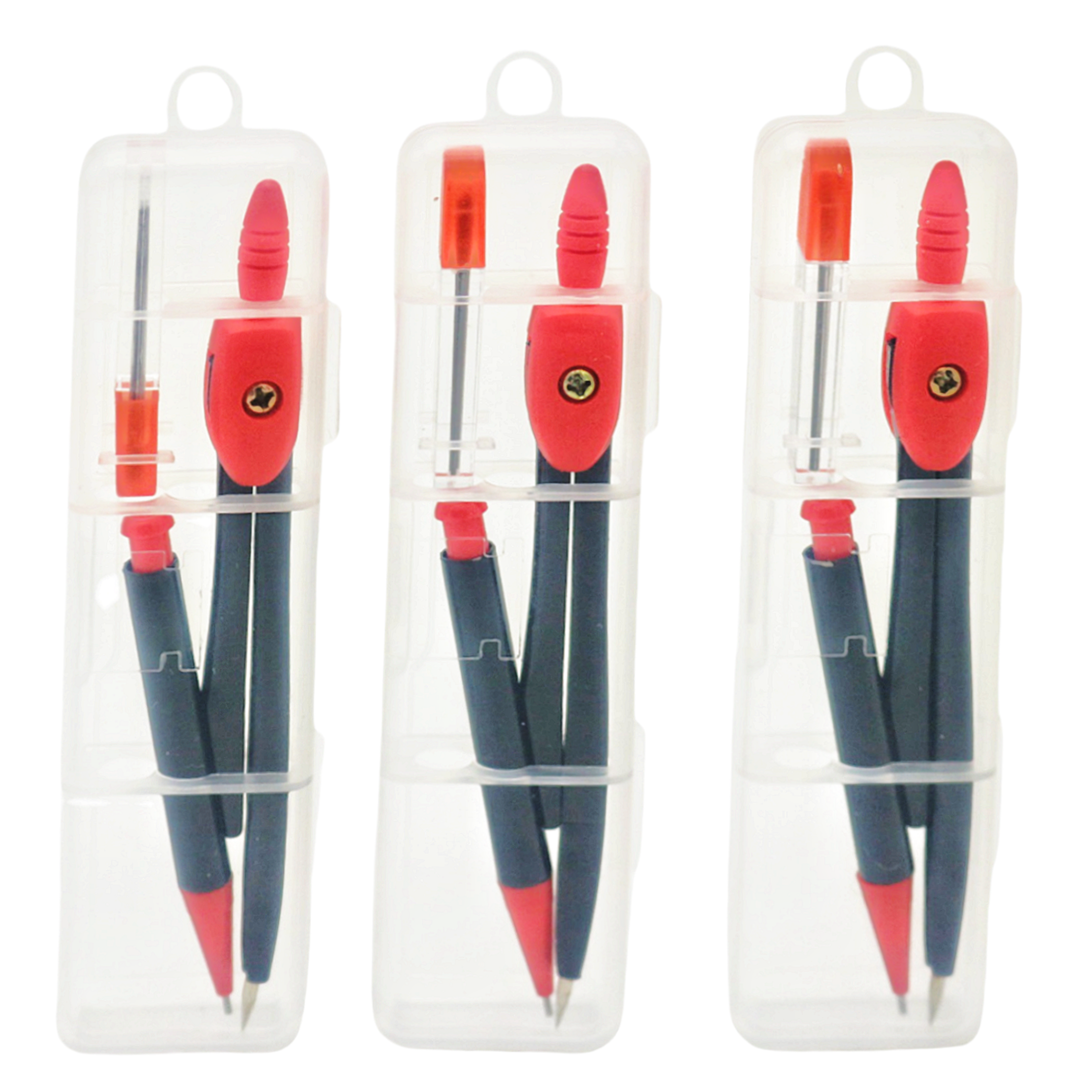 precision metal geometry compass set with automatic lead