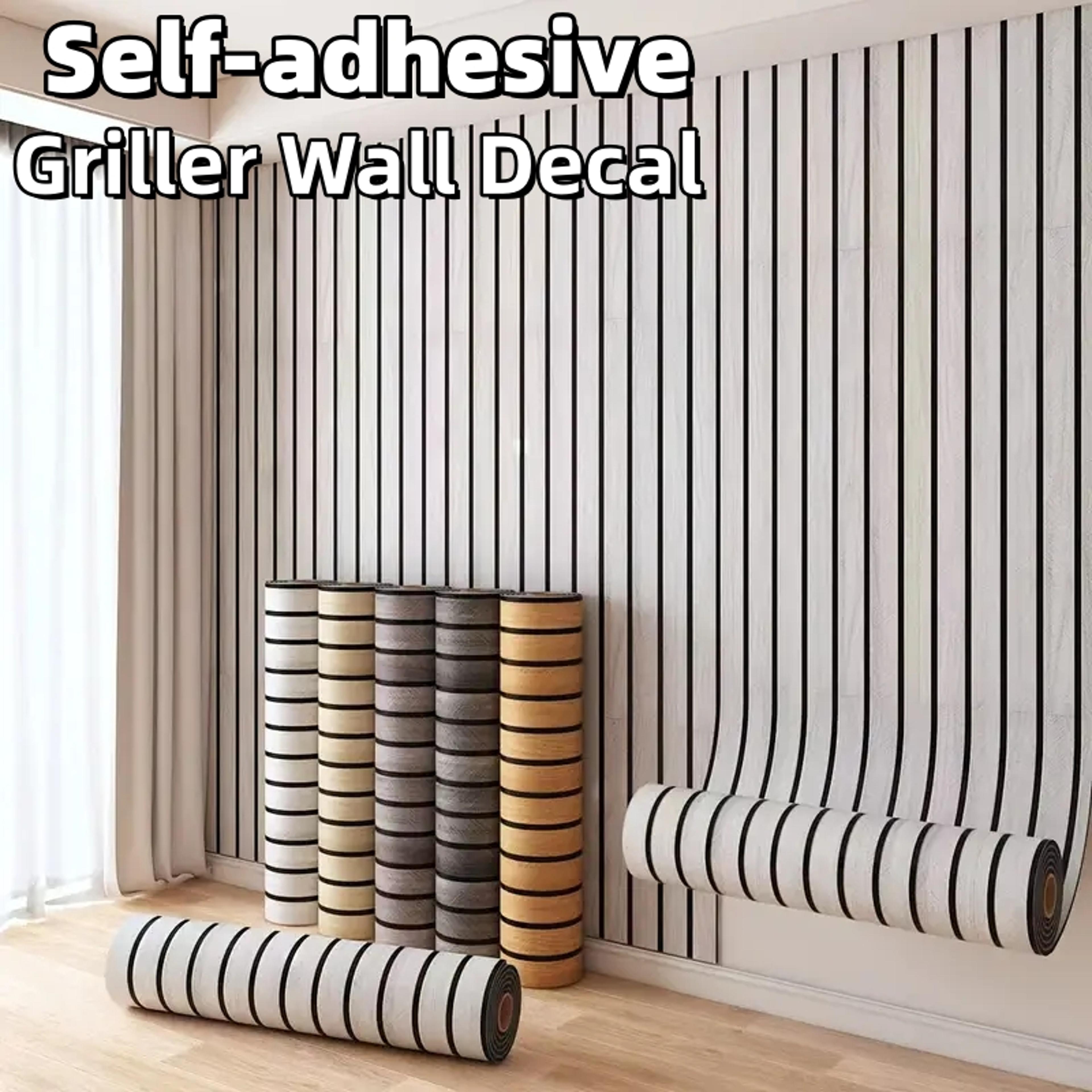 self adhesive grid wall sticker waterproof decorative wall panel wallpaper