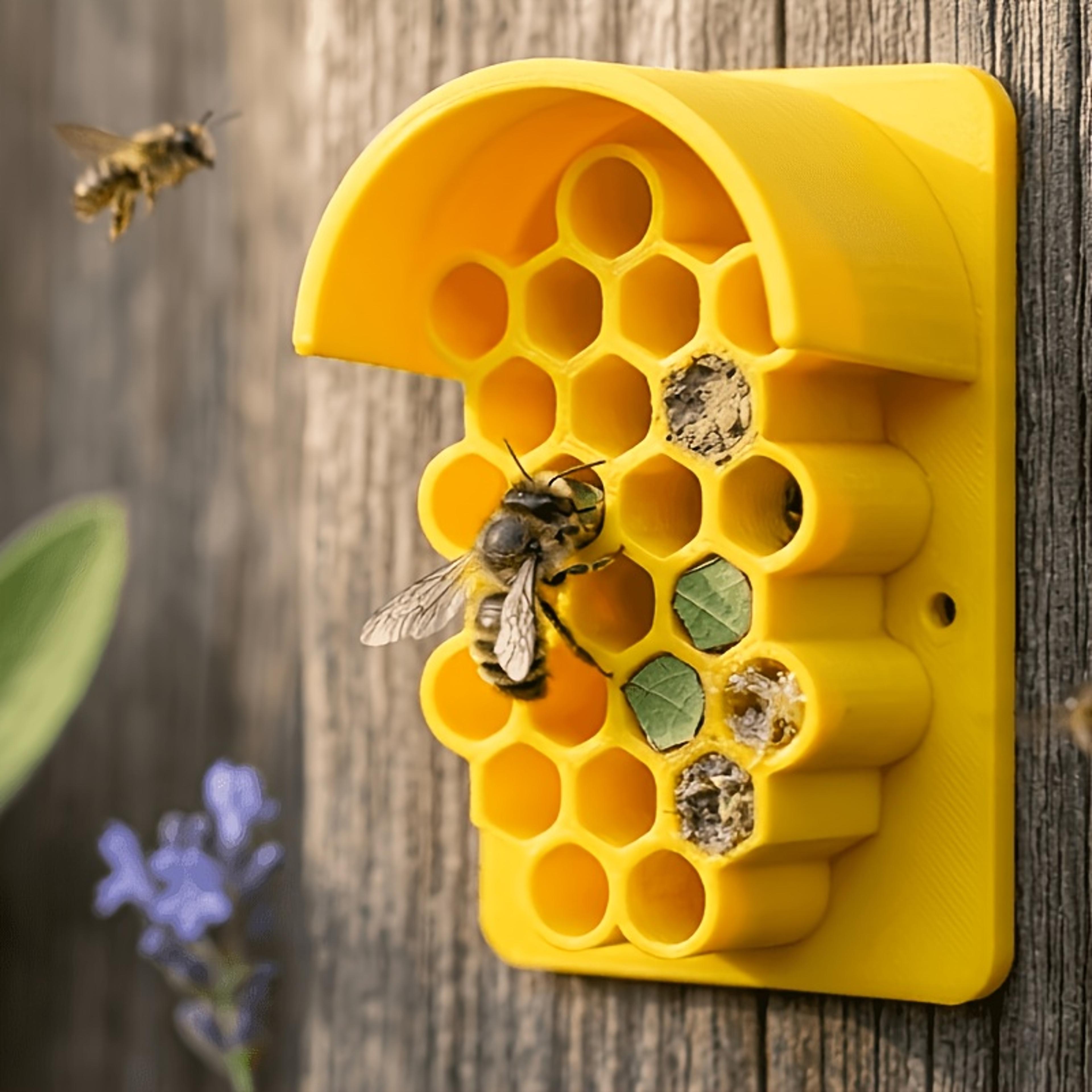 beneficial insect hotel for garden bees outdoor hanging habitat shelter