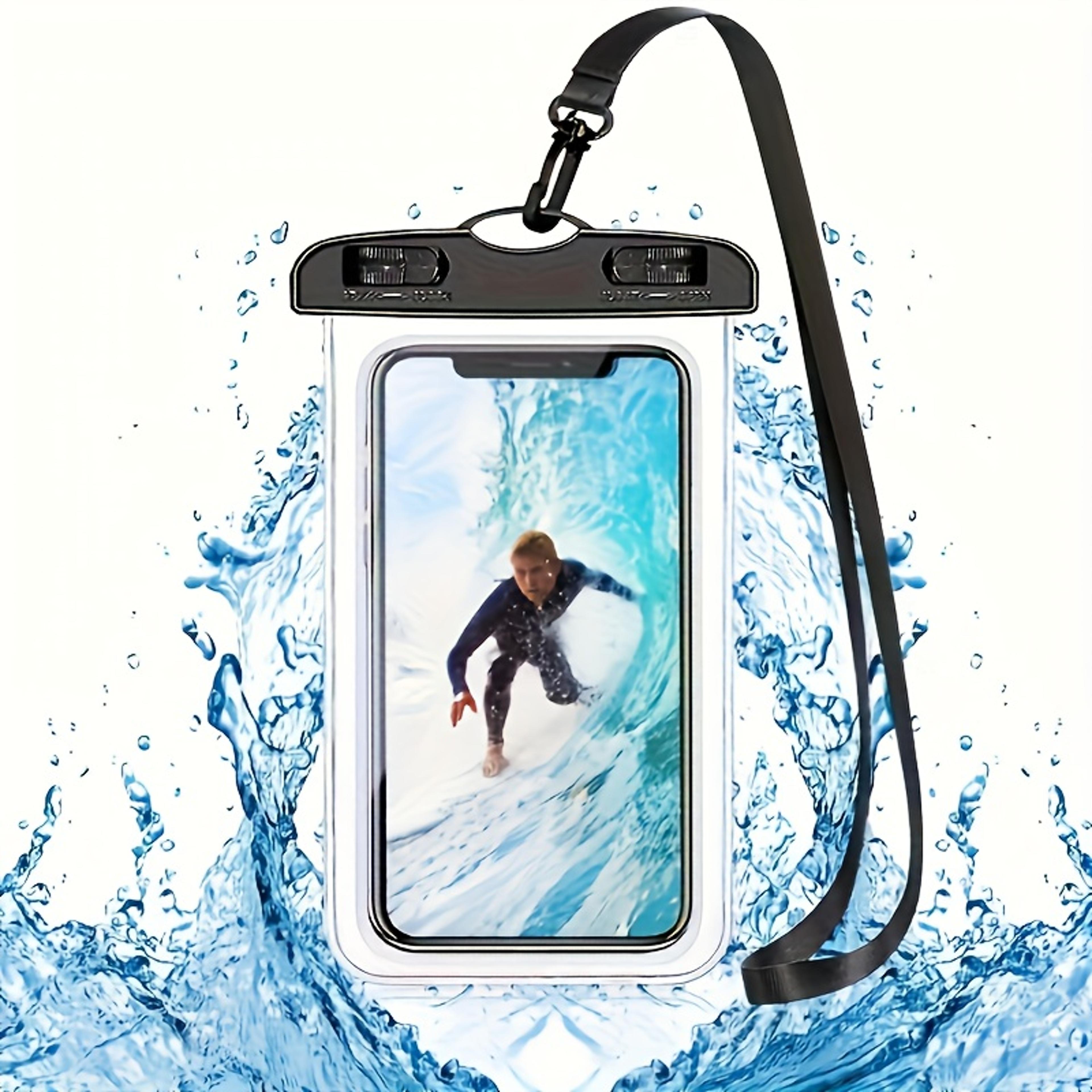 waterproof phone pouch dry bag case for beach travel and outdoor adventures