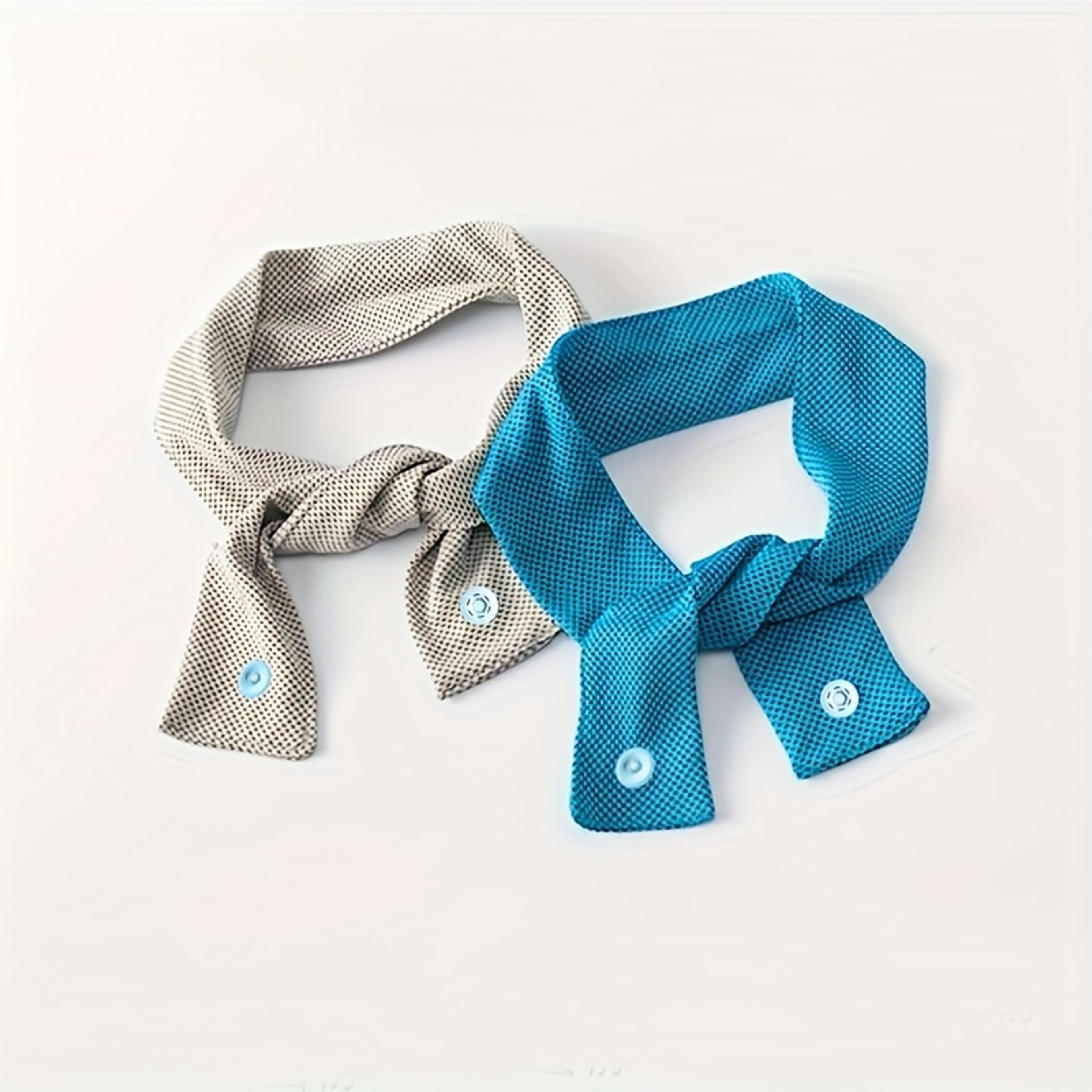 cooling ice towel neck gaiter sweat wicking reusable cooling scarf for outdoor activities