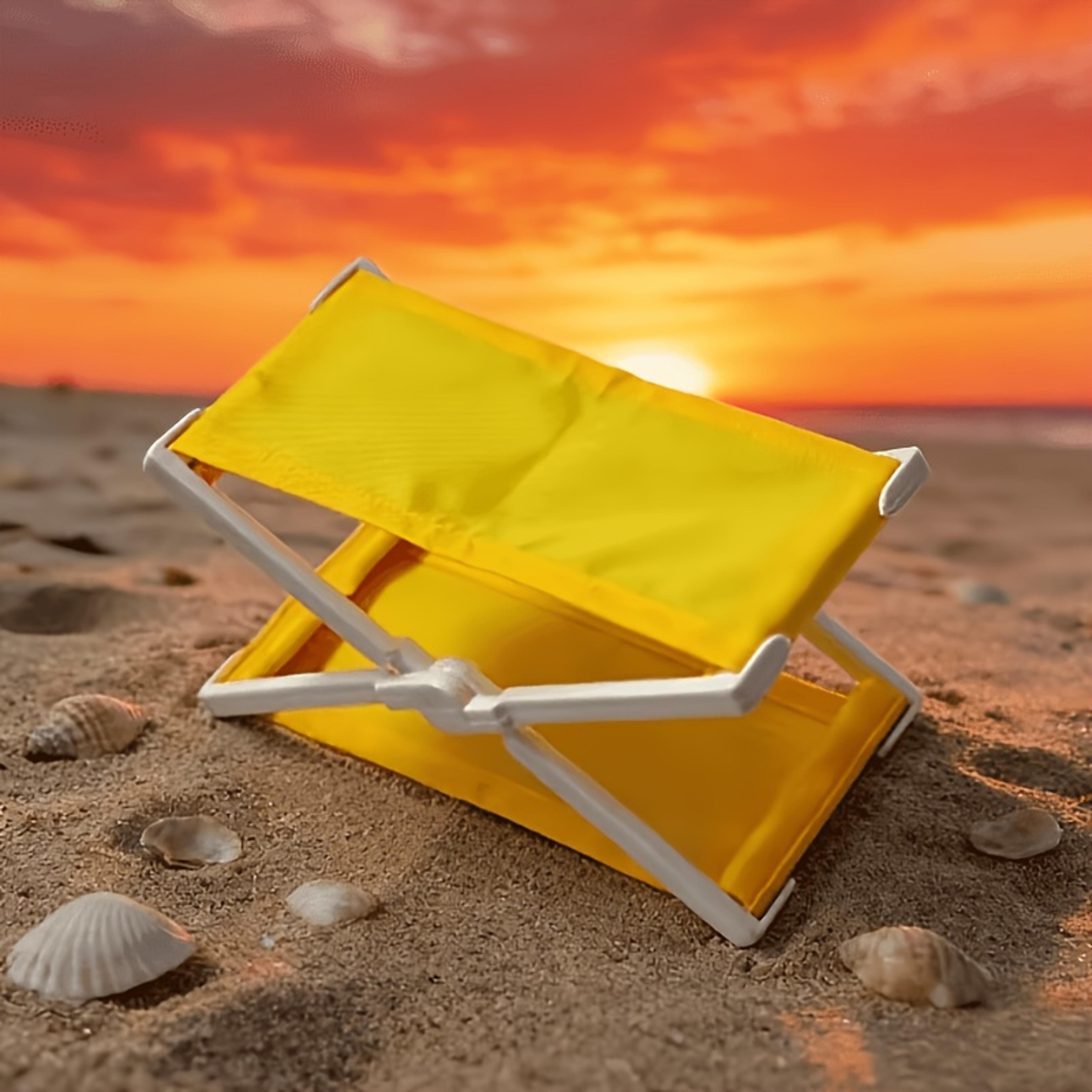 foldable lightweight beach pillow comfortable outdoor headrest for beach loungers and relaxation