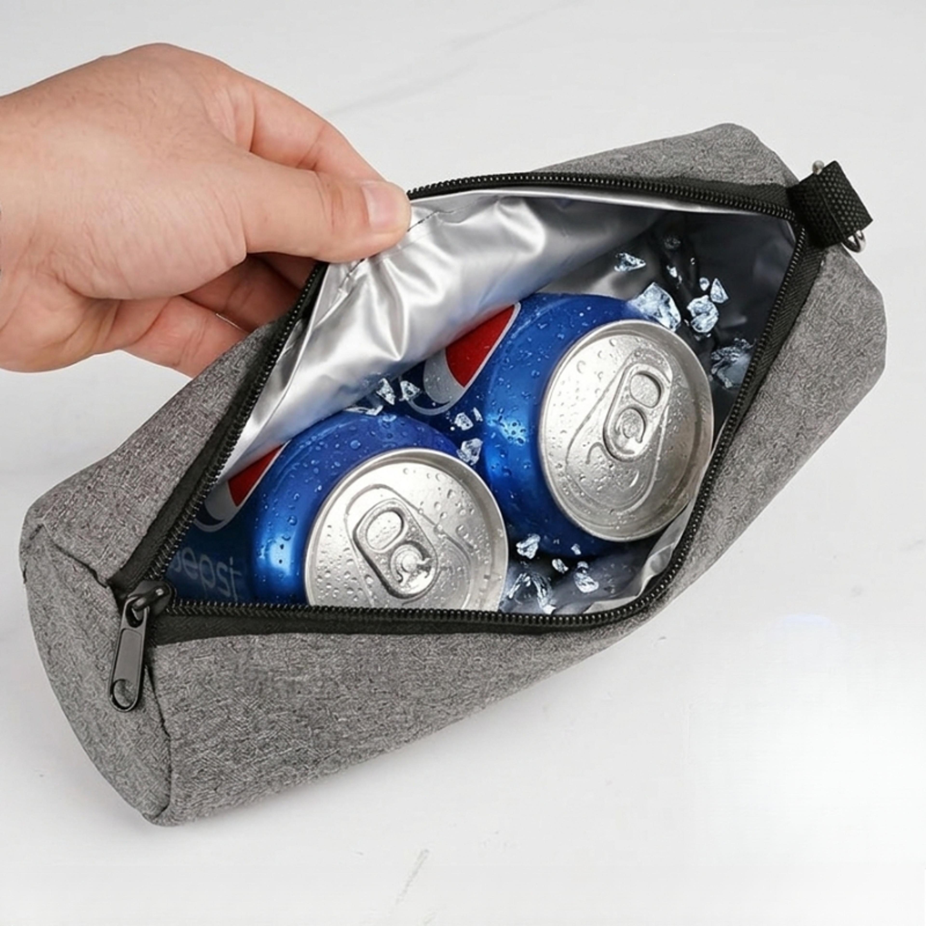 portable golf cooler bag insulated drink tube with ice storage for outdoor activities
