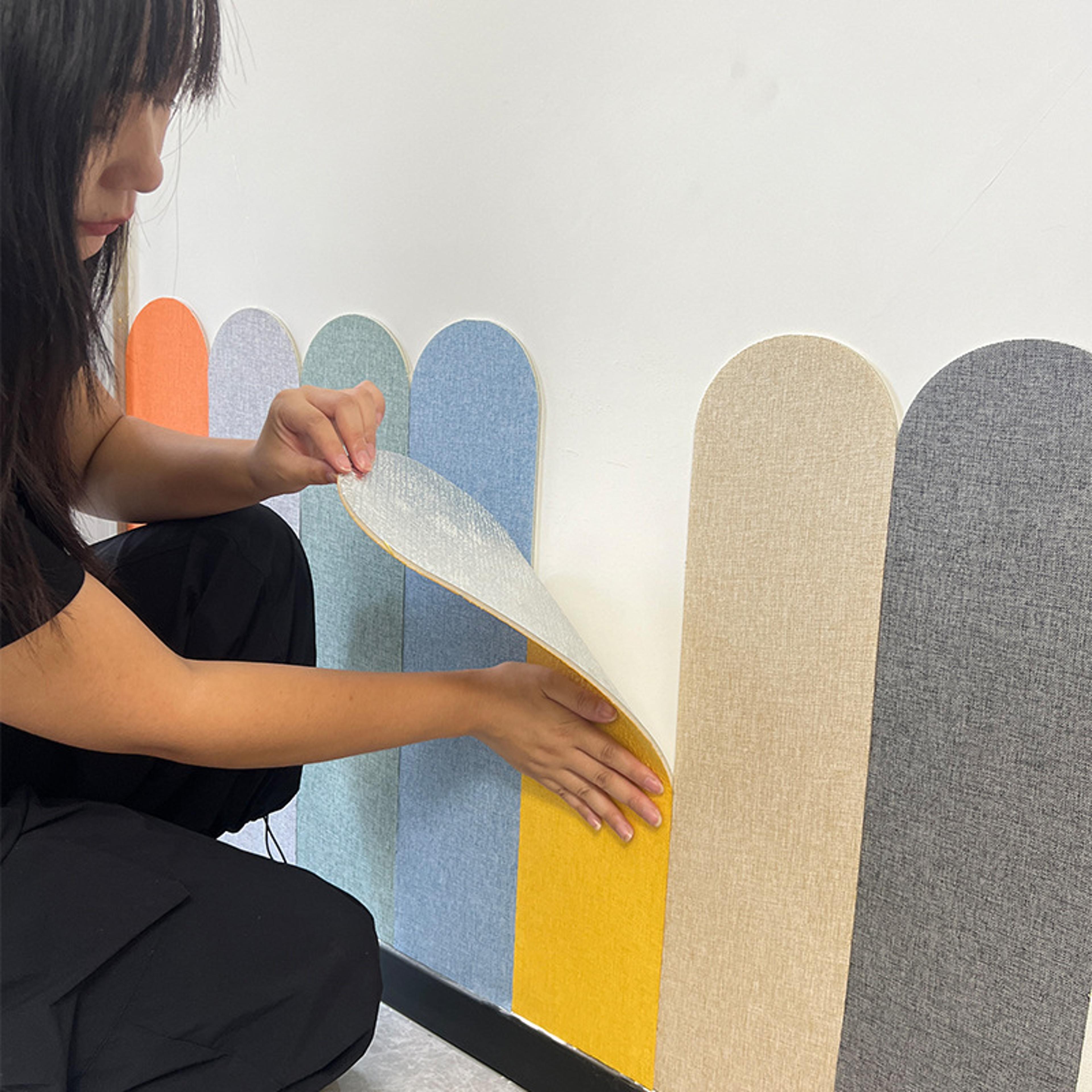 self adhesive wall panels for kids room anti collision decorative wallpaper