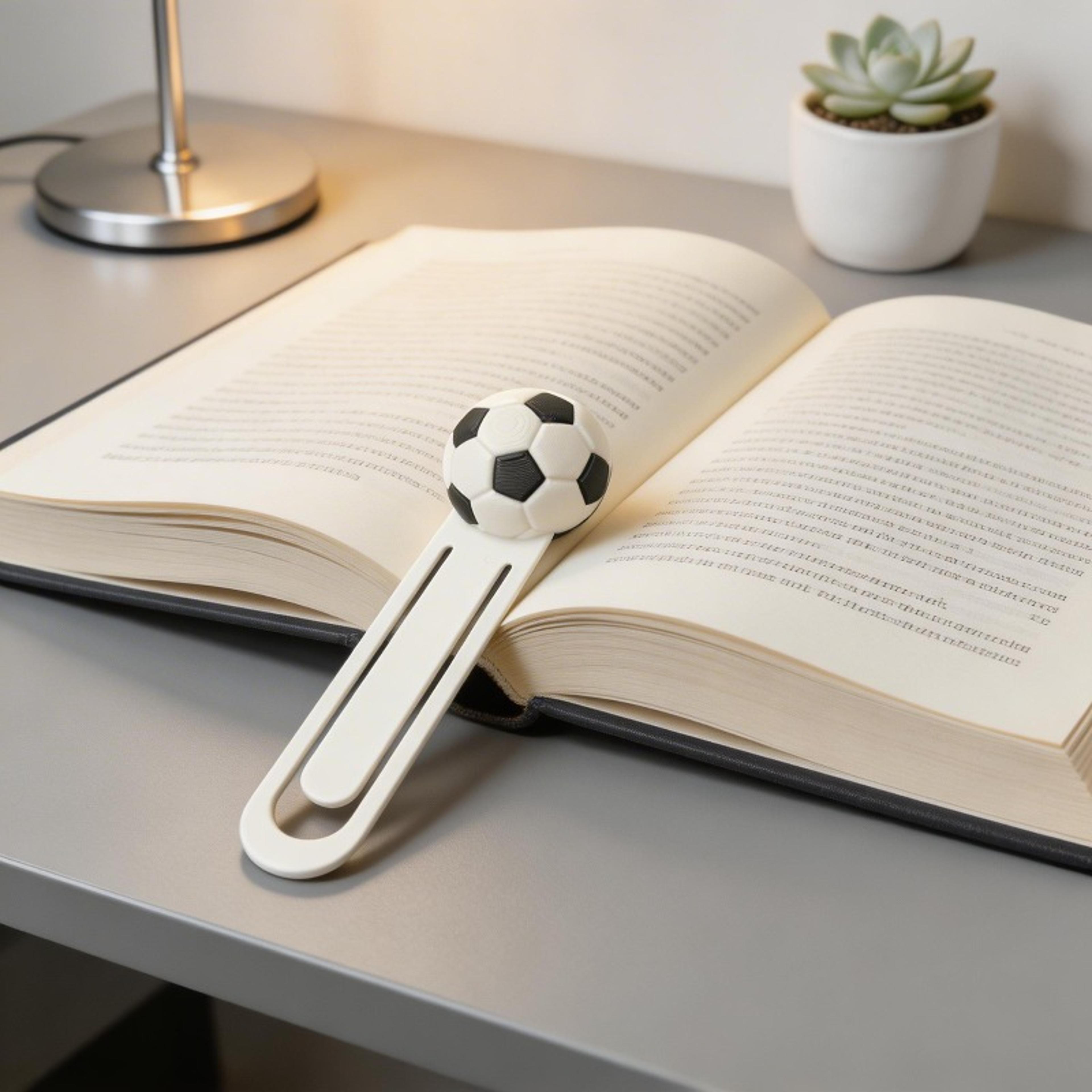 football bookmarks black and white interchangeable creative sports book lover gift