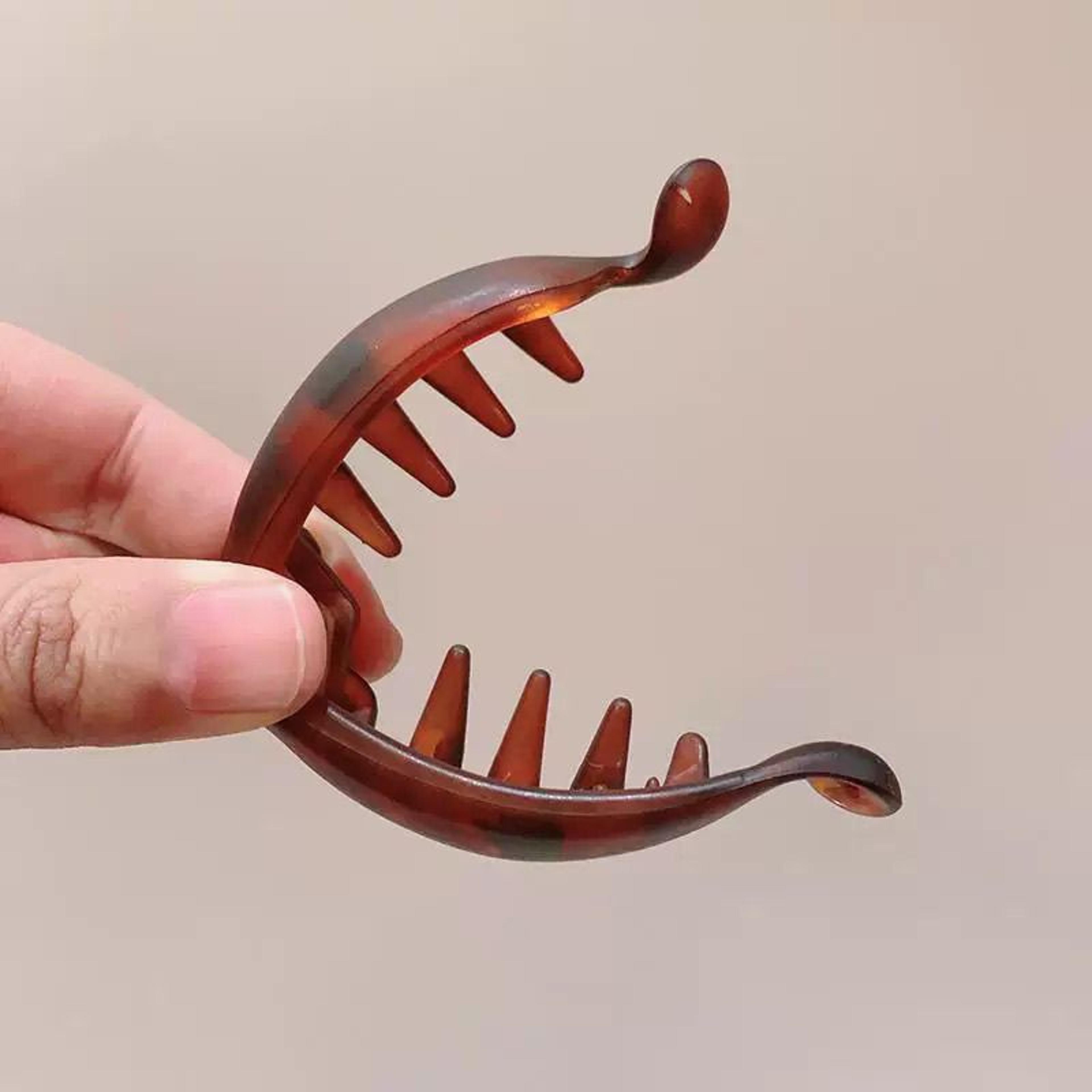 banana hair clips for women elegant ponytail hair accessories