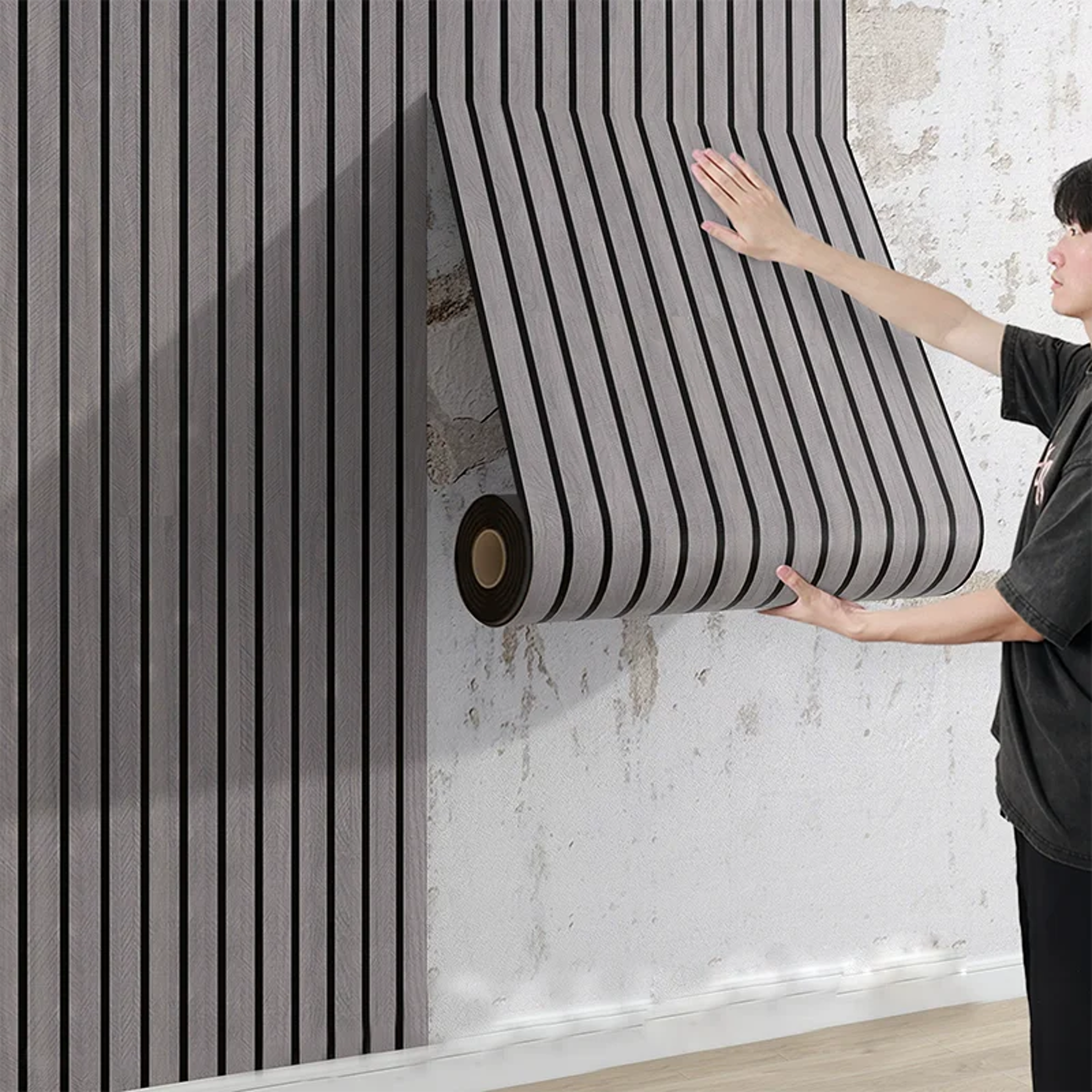 grille wall sticker self adhesive waterproof decorative wall panel