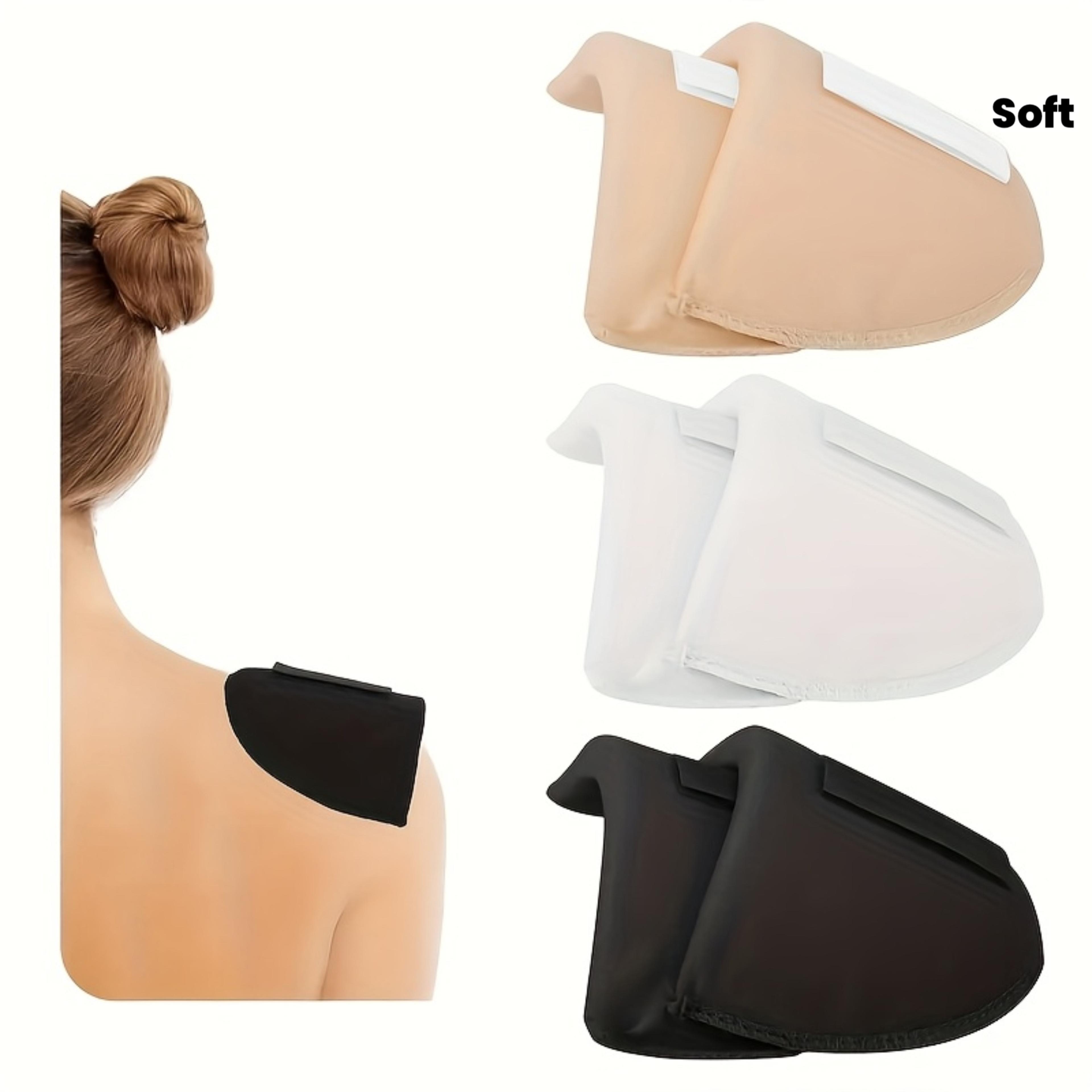 soft shoulder pads for women breathable foam dress & blazer shoulder enhancers