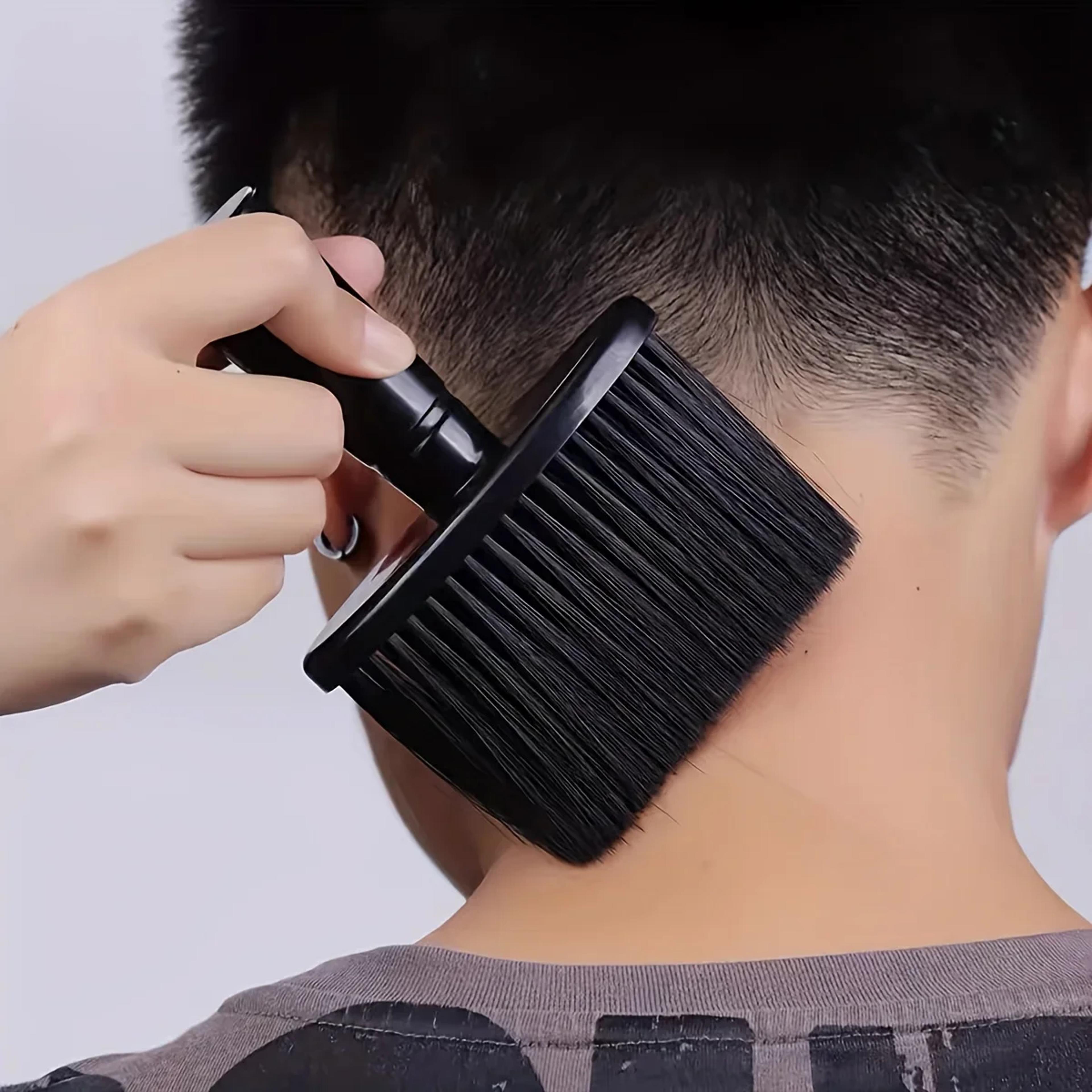 professional barber neck duster soft nylon hair cleaning brush for barbers & salon use