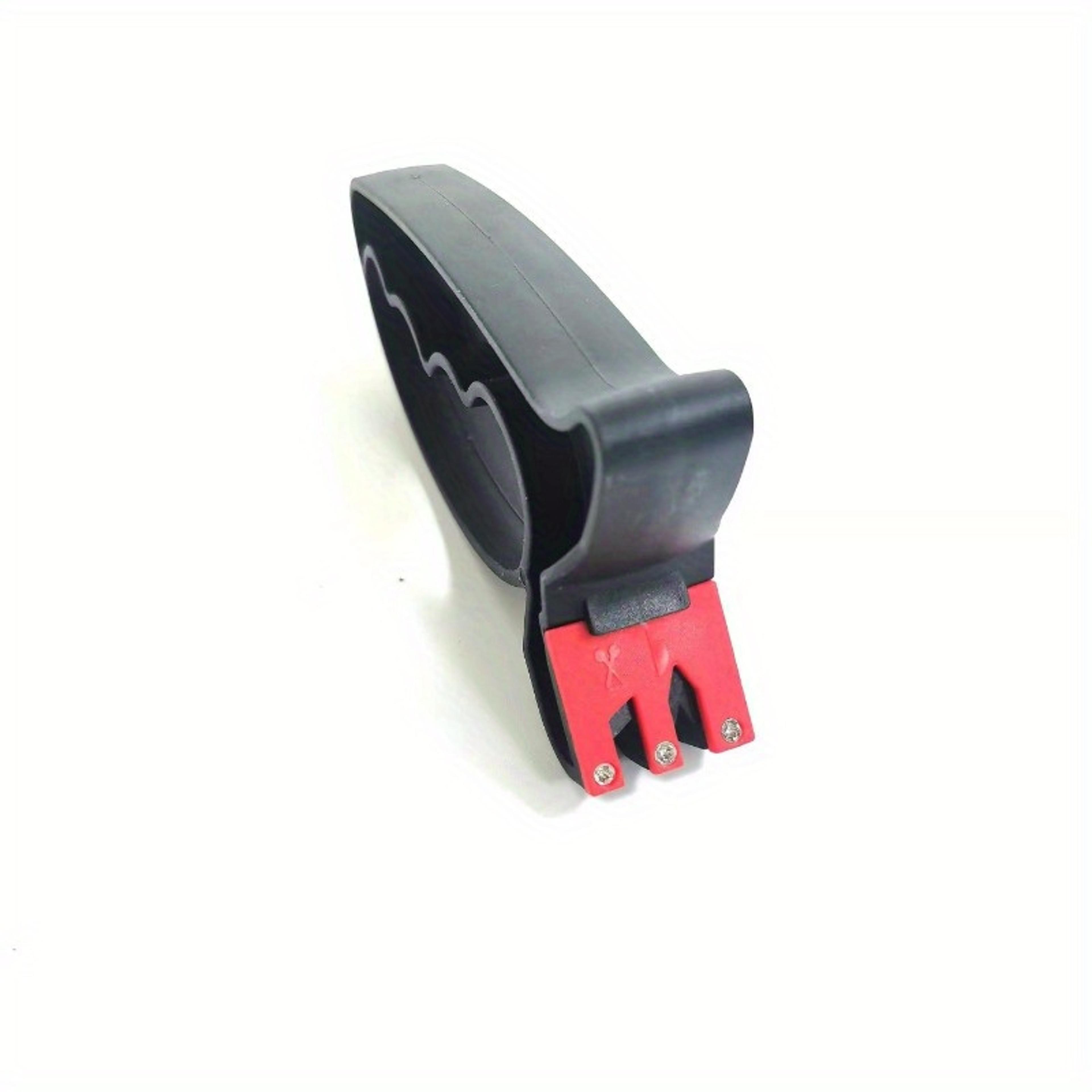 lightweight ergonomic knife and scissors sharpener with v grind system manual blade sharpening tool
