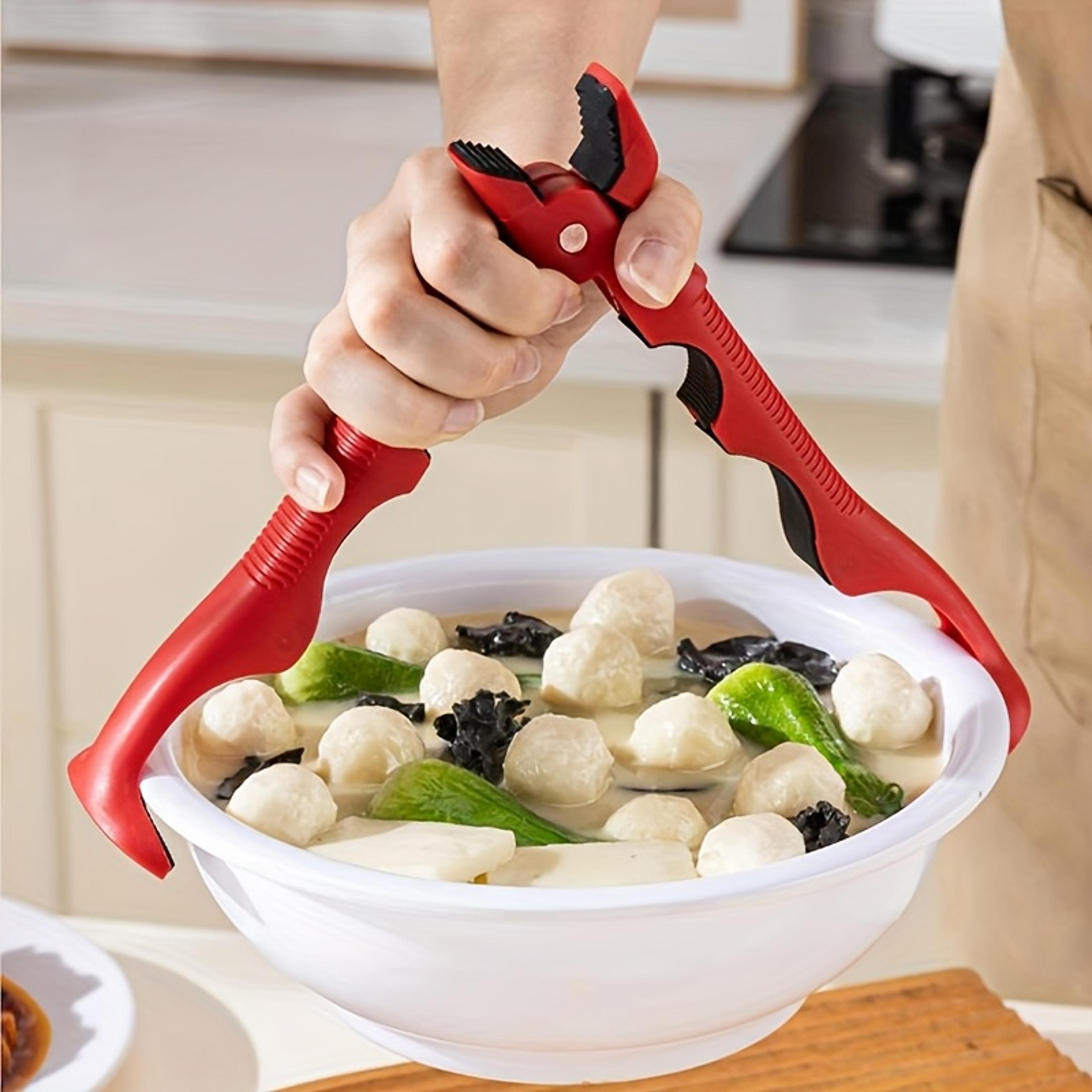 anti scalding clip non slip kitchen tool pot holder for hot dishes