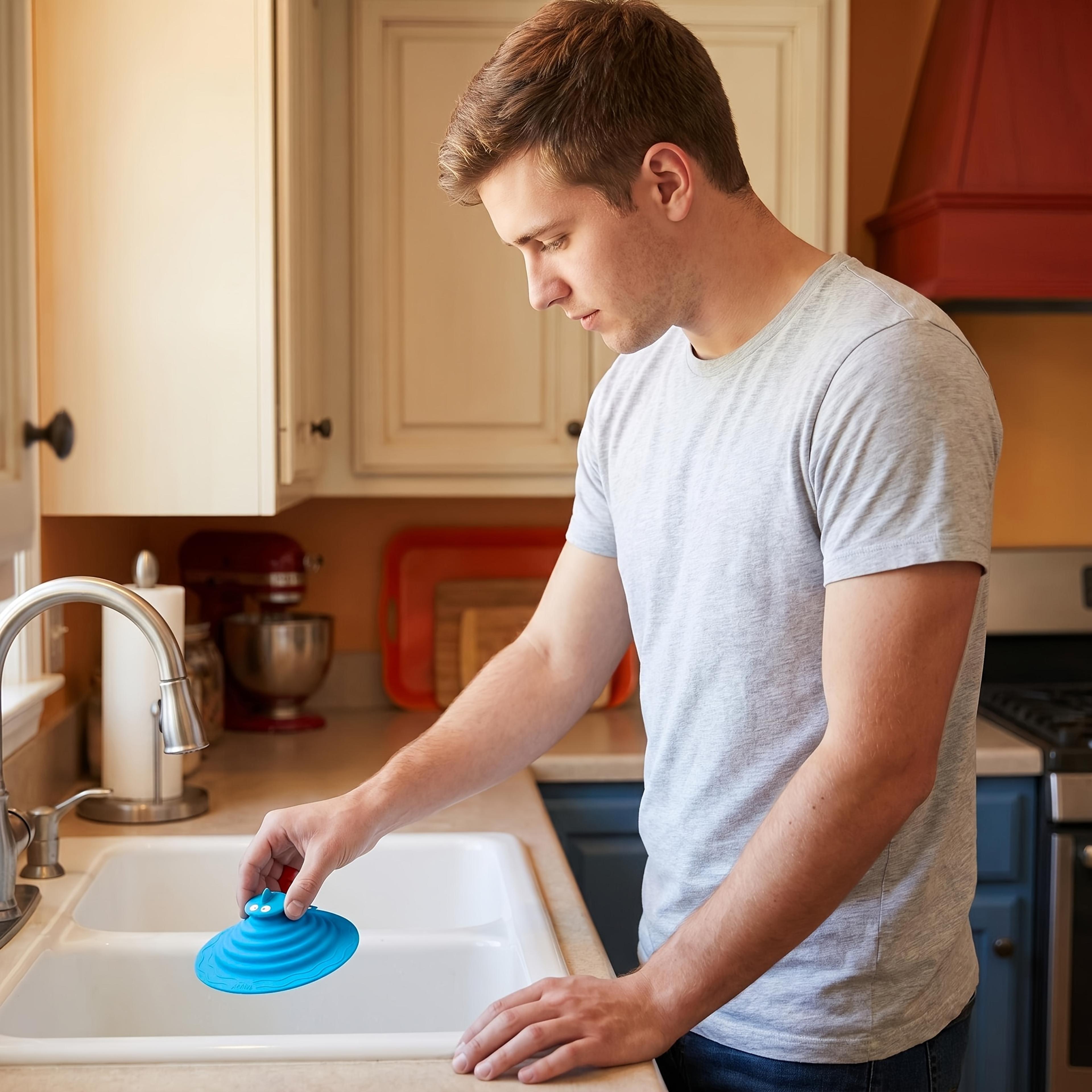 sink drain stopper and bathtub drain plug pop up strainer hair catcher