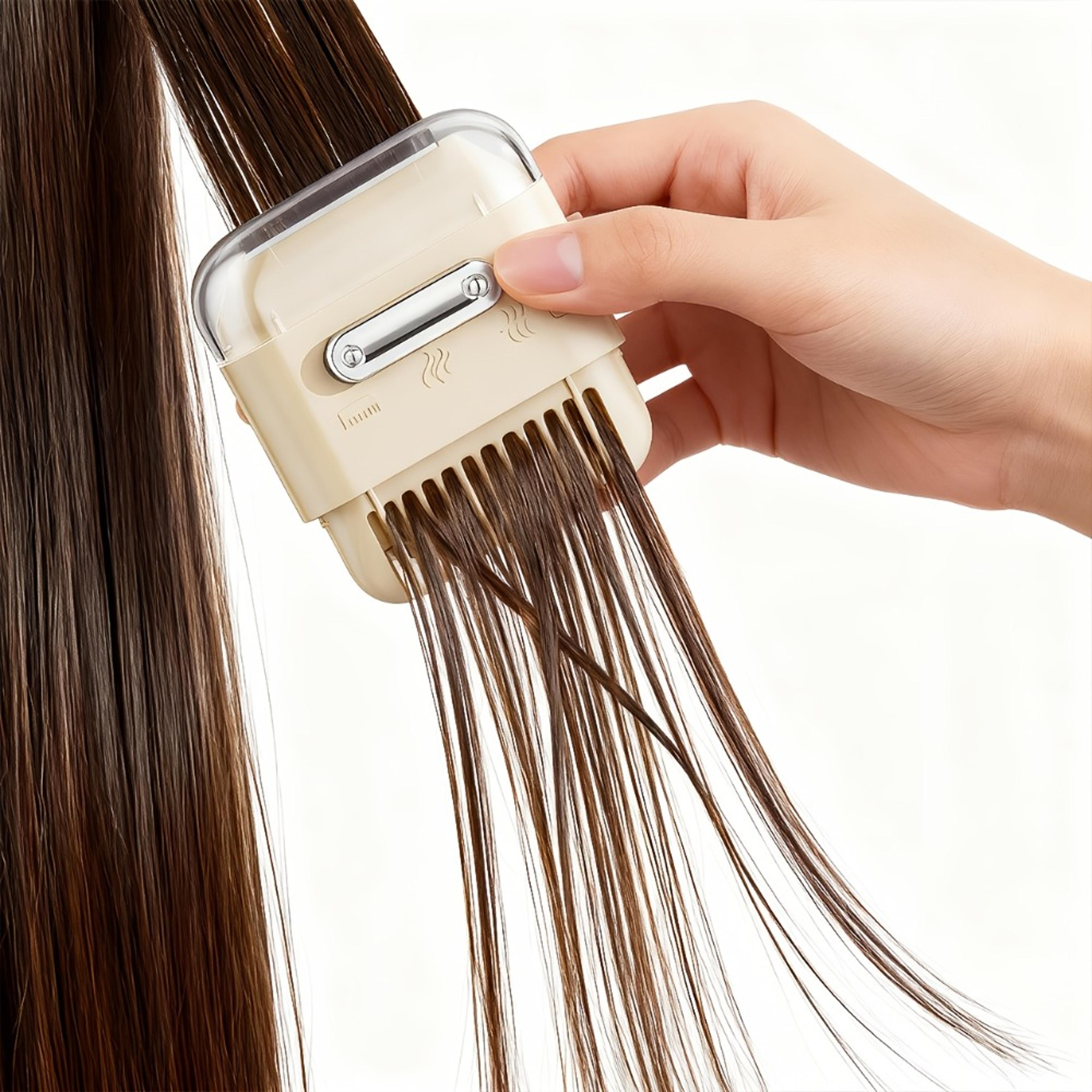 hair thinning comb and hair trimming comb for diy bangs and salon styling