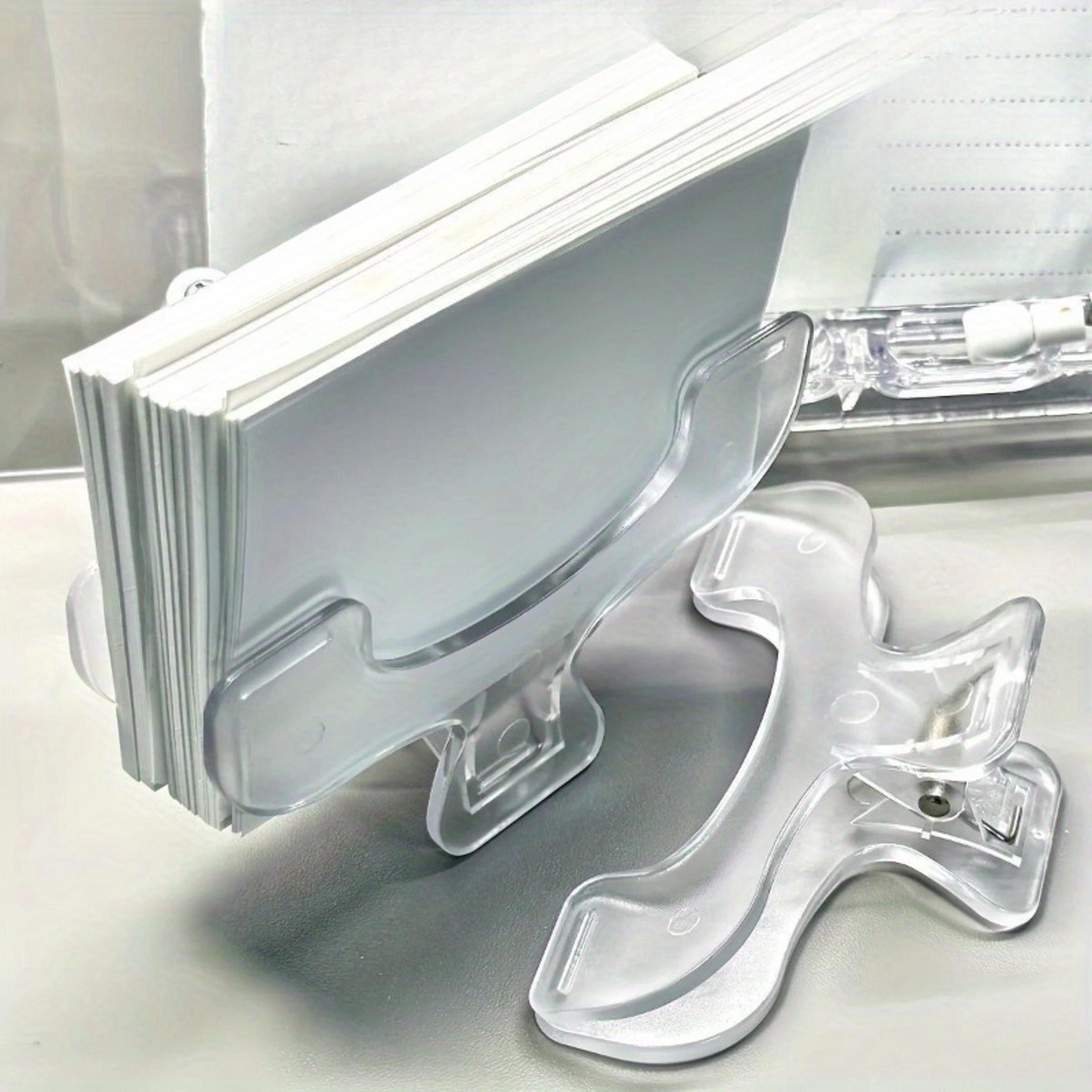 floral book page holder for reading, journaling & office organization
