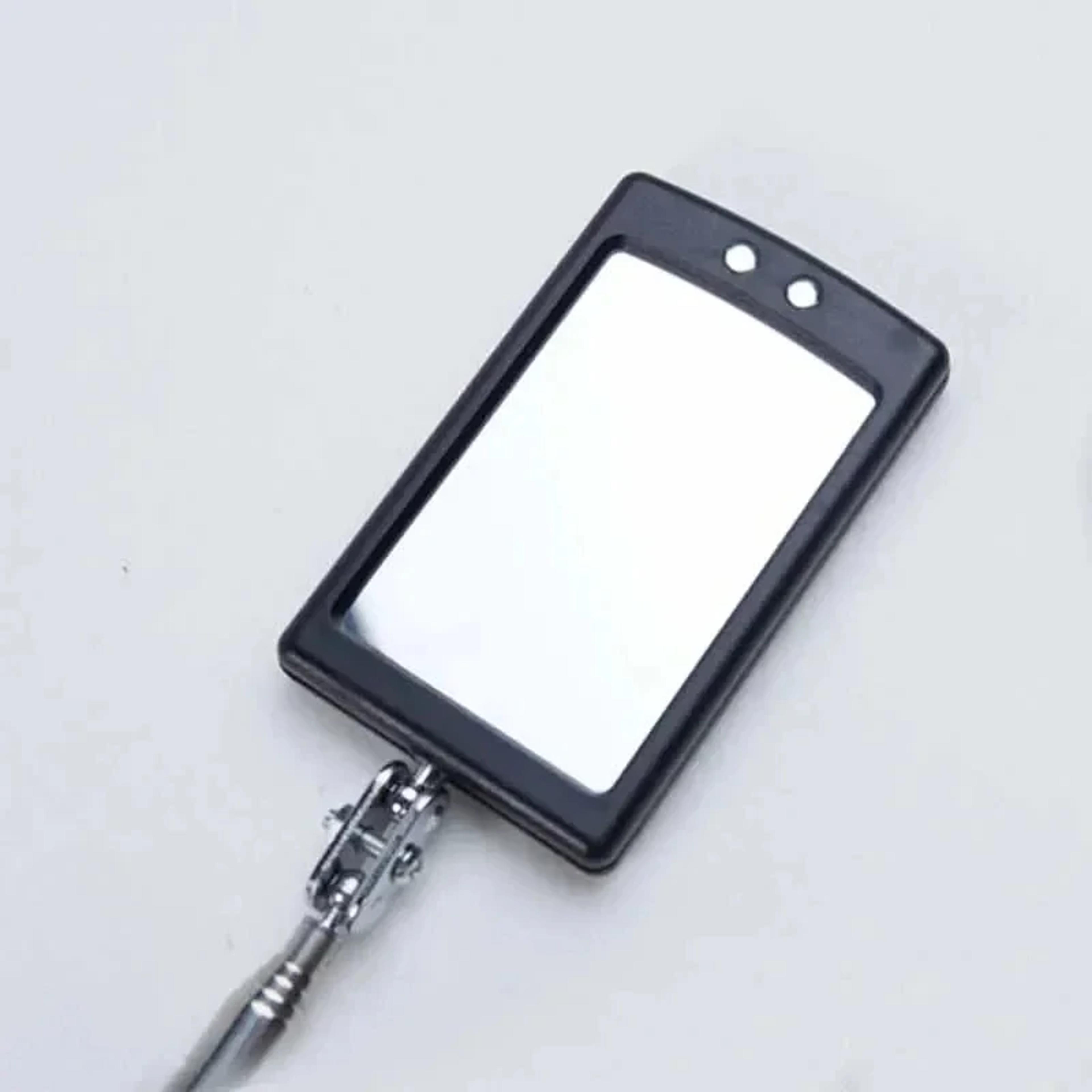 telescoping led inspection mirror for mechanics