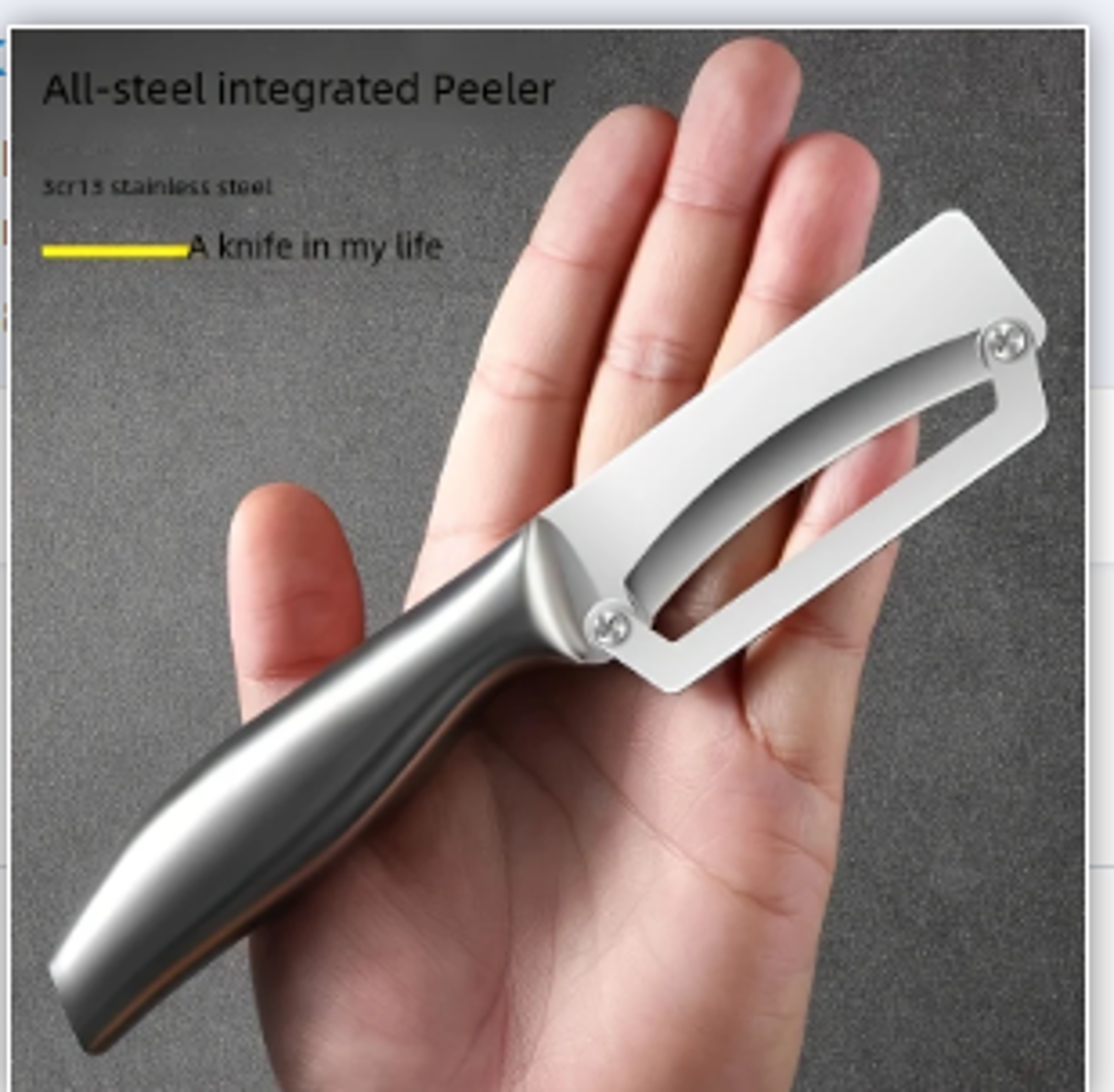 multi purpose peeling knife for fruits vegetables and sugarcane