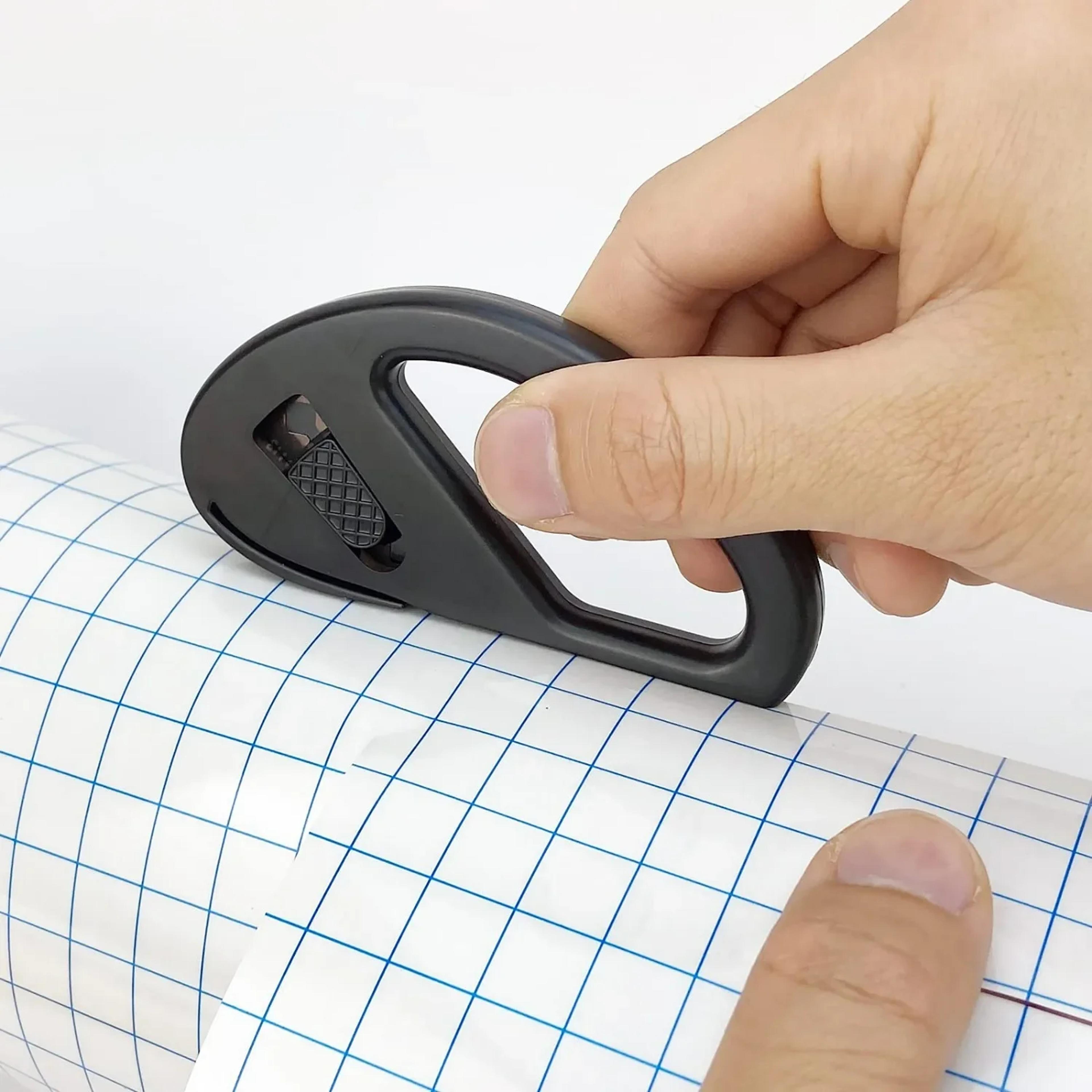 easy glide wrapping paper cutter with safe blade for gift wrap and craft paper