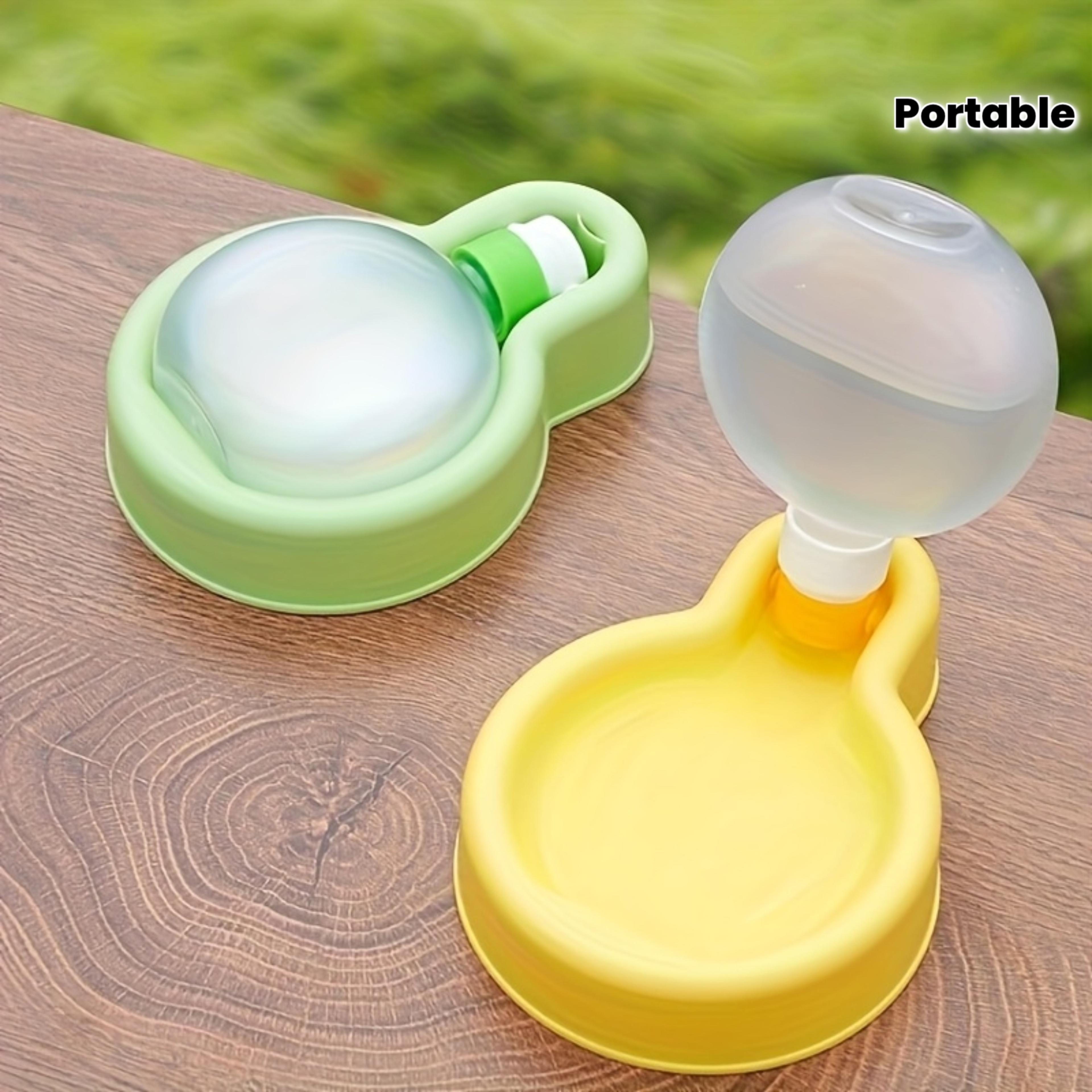 portable foldable dog water bottle large capacity pet travel bowl