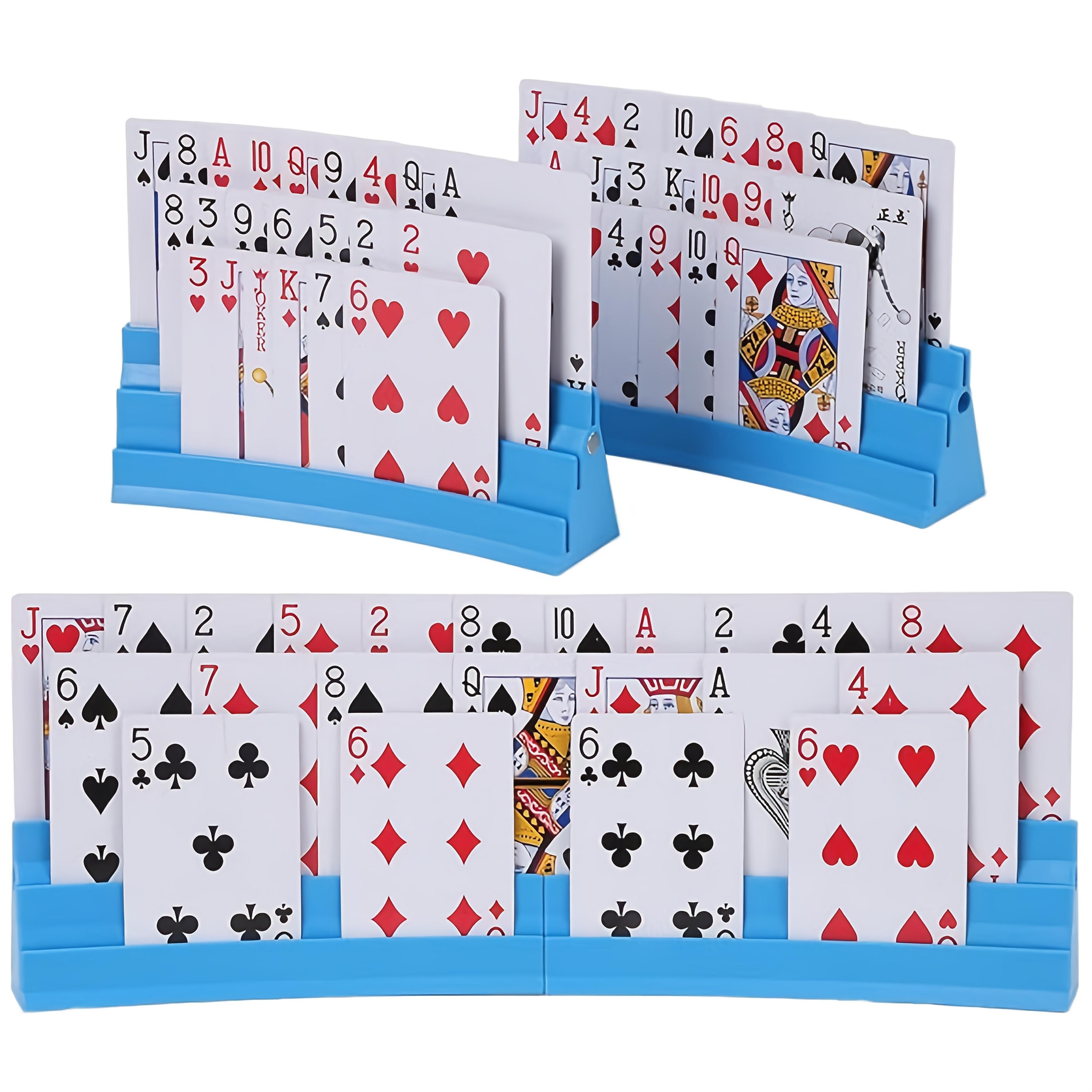 large capacity playing card holder for easy game night organization