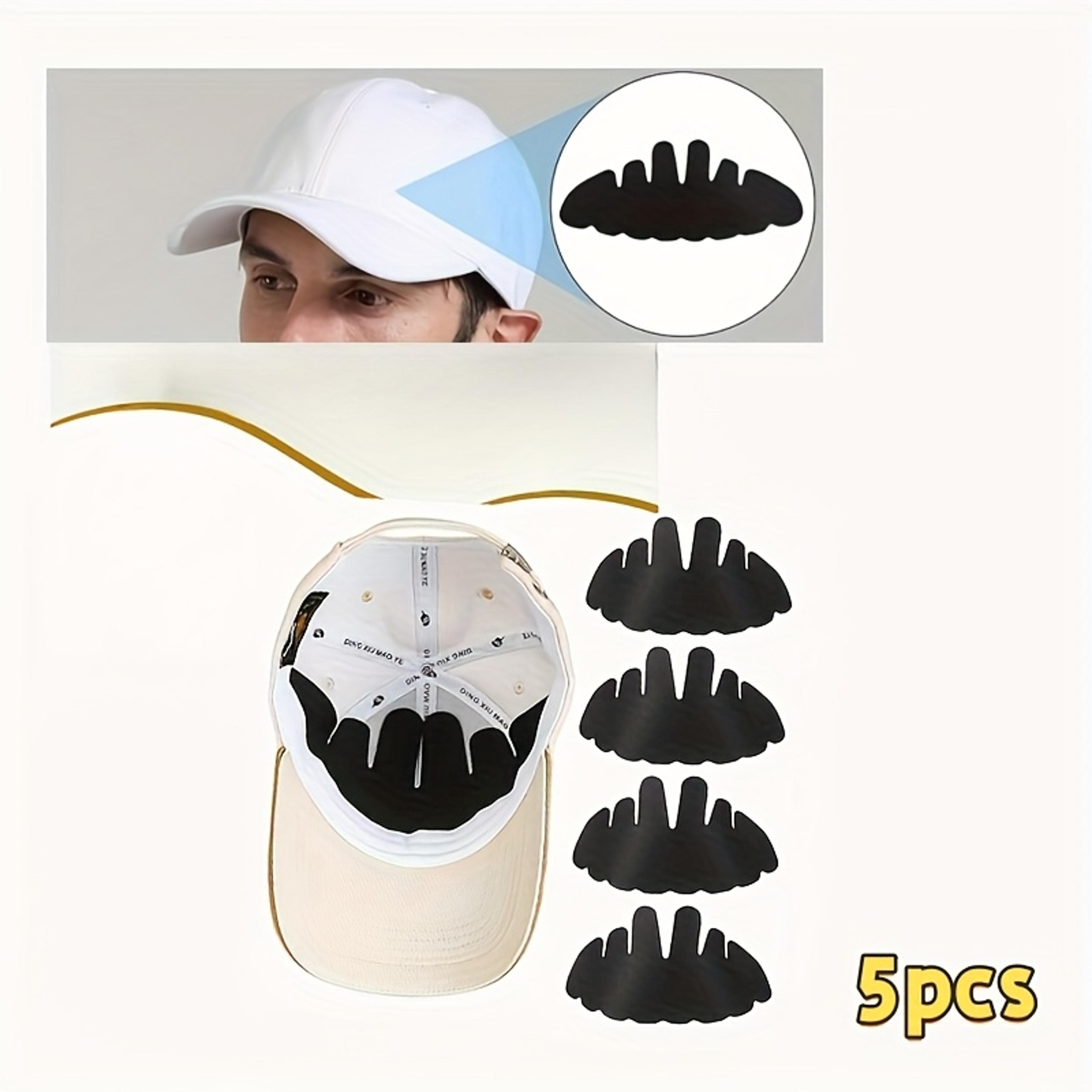 sweat absorbing cap liners reusable hat sweatband inserts for baseball caps and hard hats