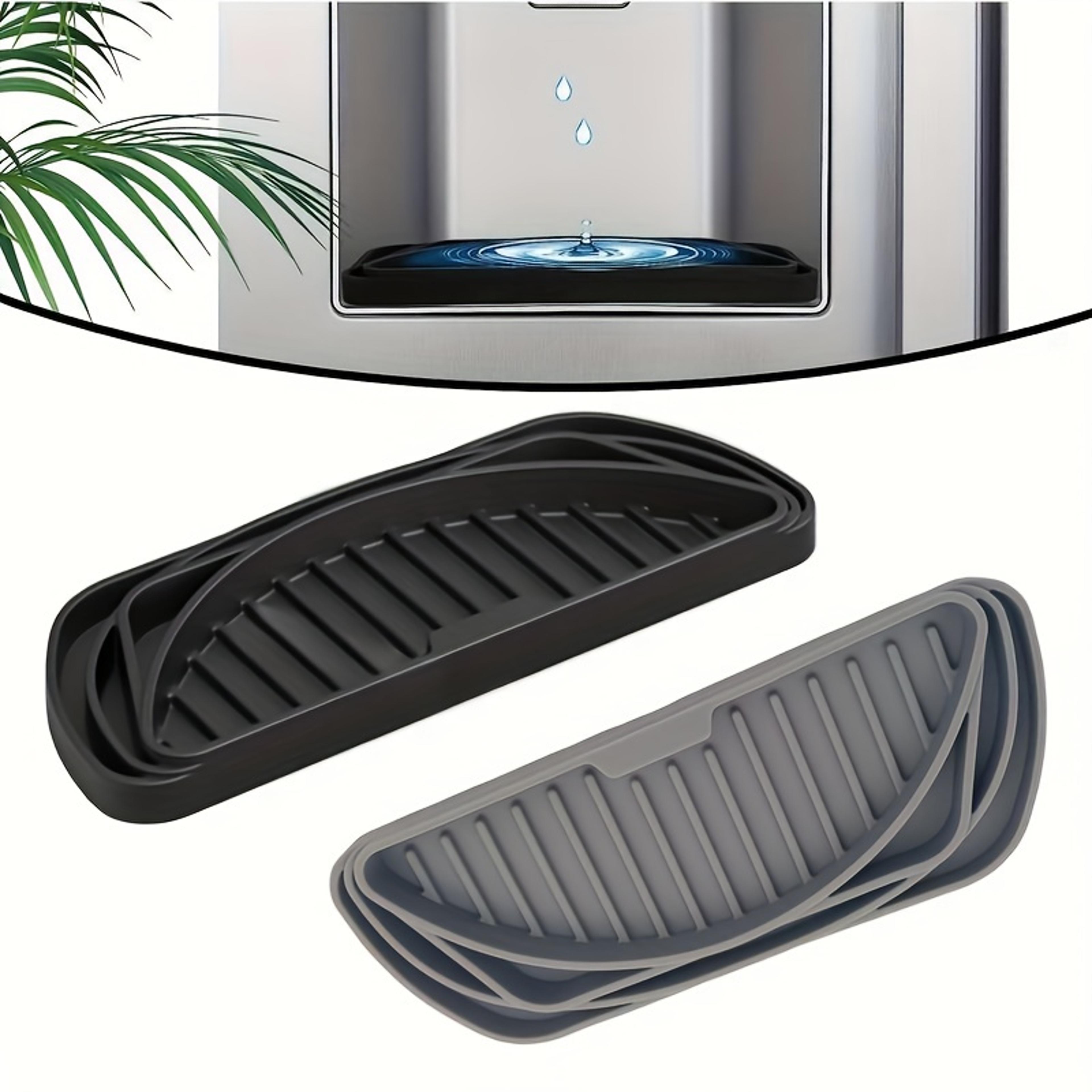 silicone refrigerator drip tray reusable fridge mat for water spill protection and easy cleaning