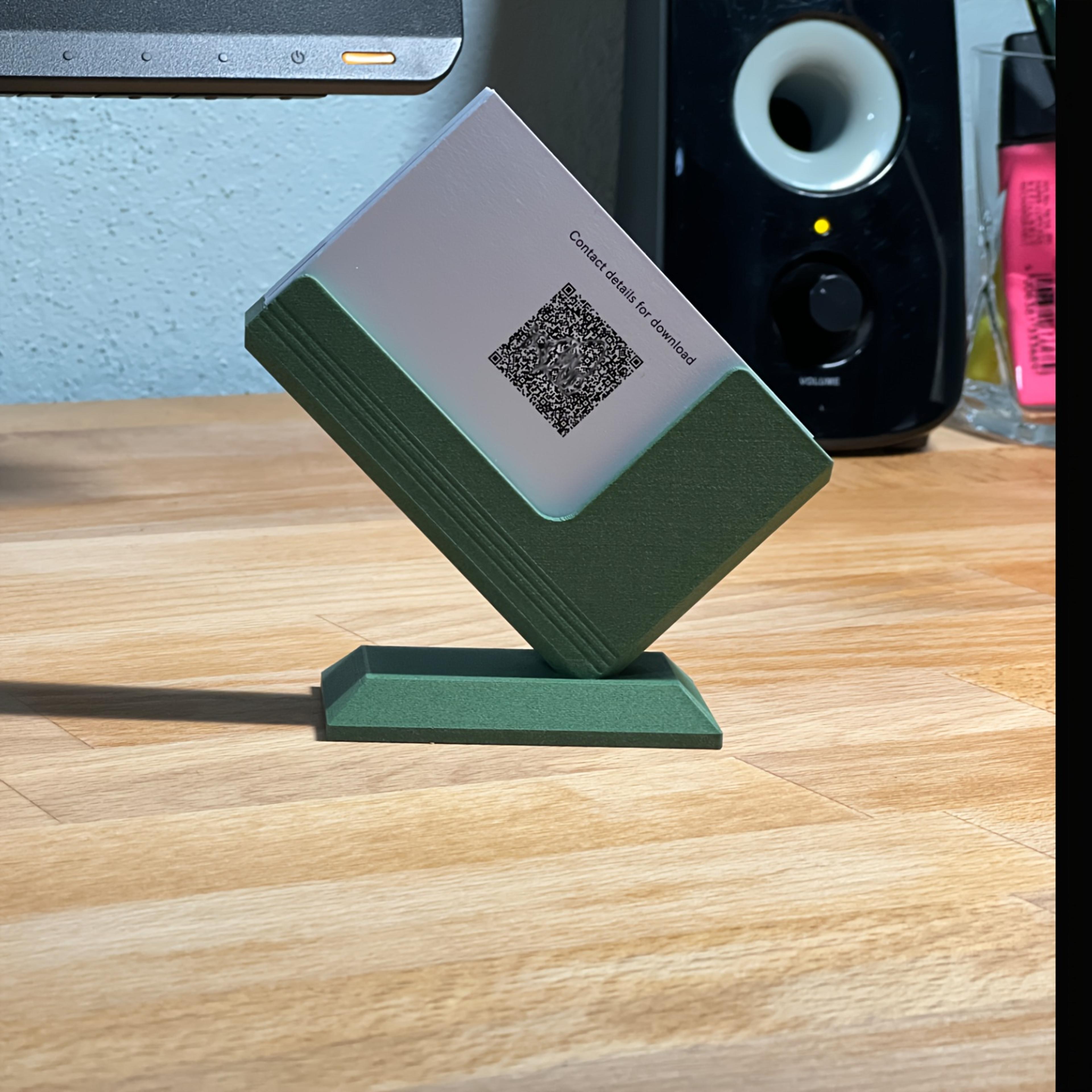 printed business card holder modern desktop organizer for office desk
