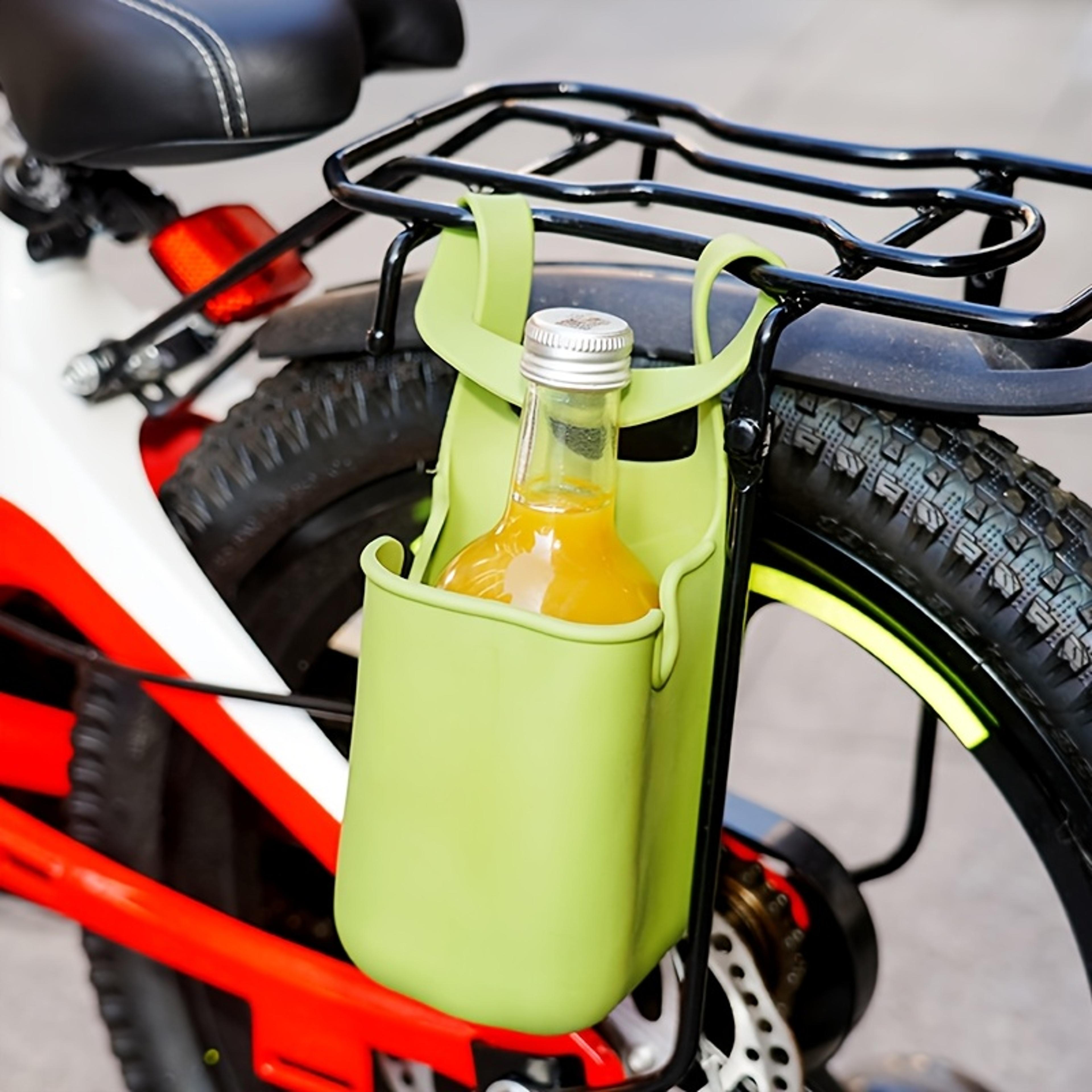 portable silicone cup holder mount for bike stroller cart and bathroom storage
