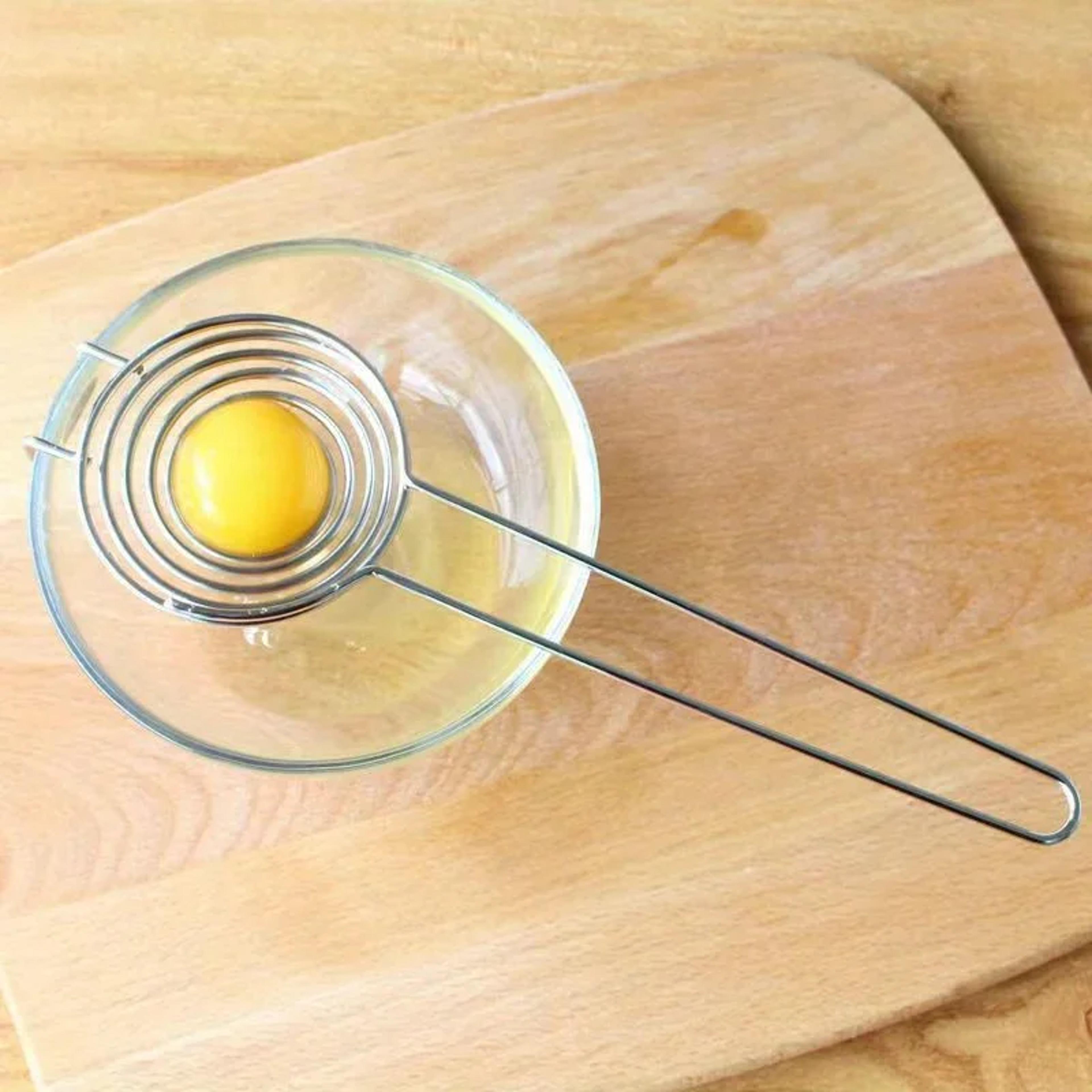 premium stainless steel egg yolk separator egg white divider kitchen tool