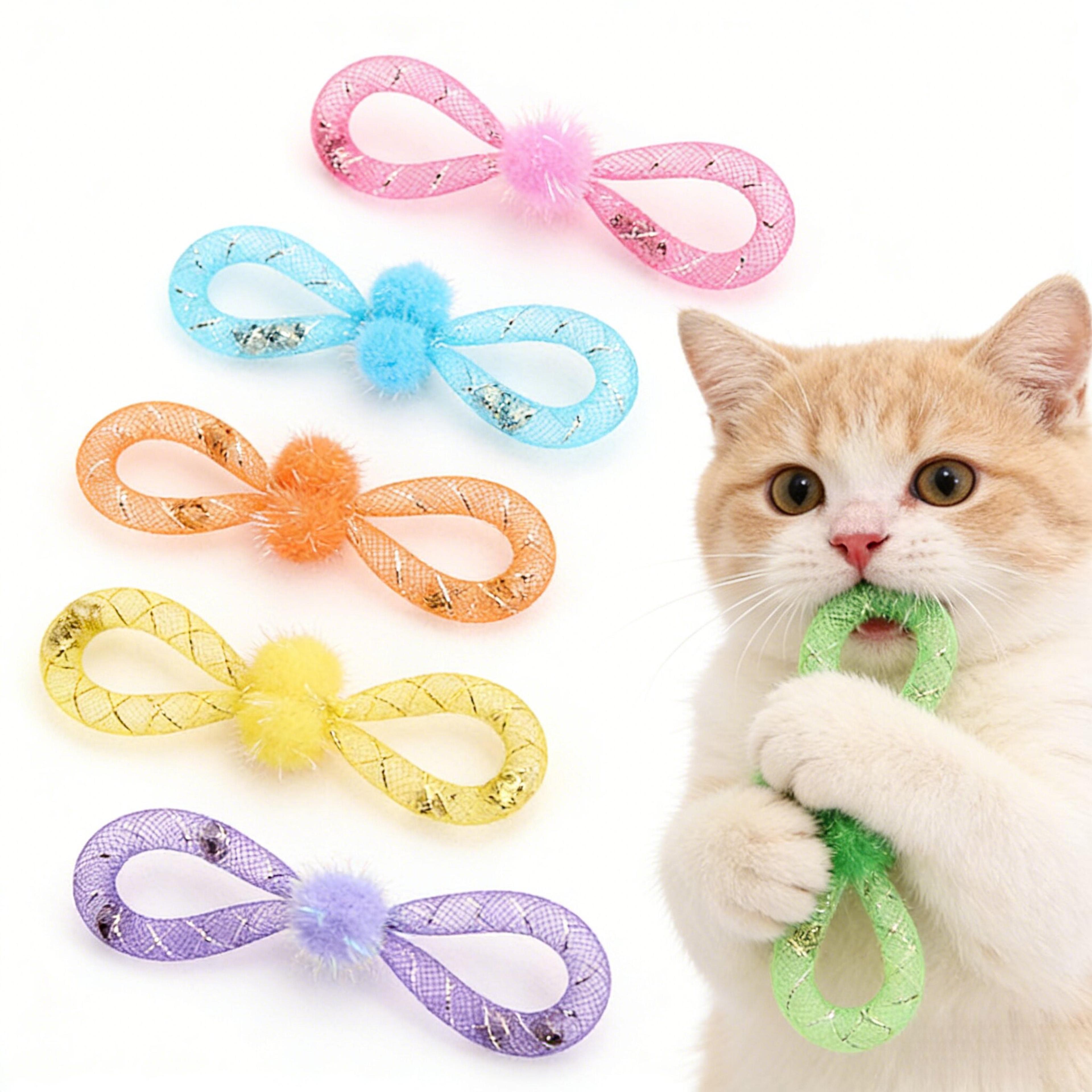 scratchproof bell cat wand toy interactive kitten teaser for indoor play