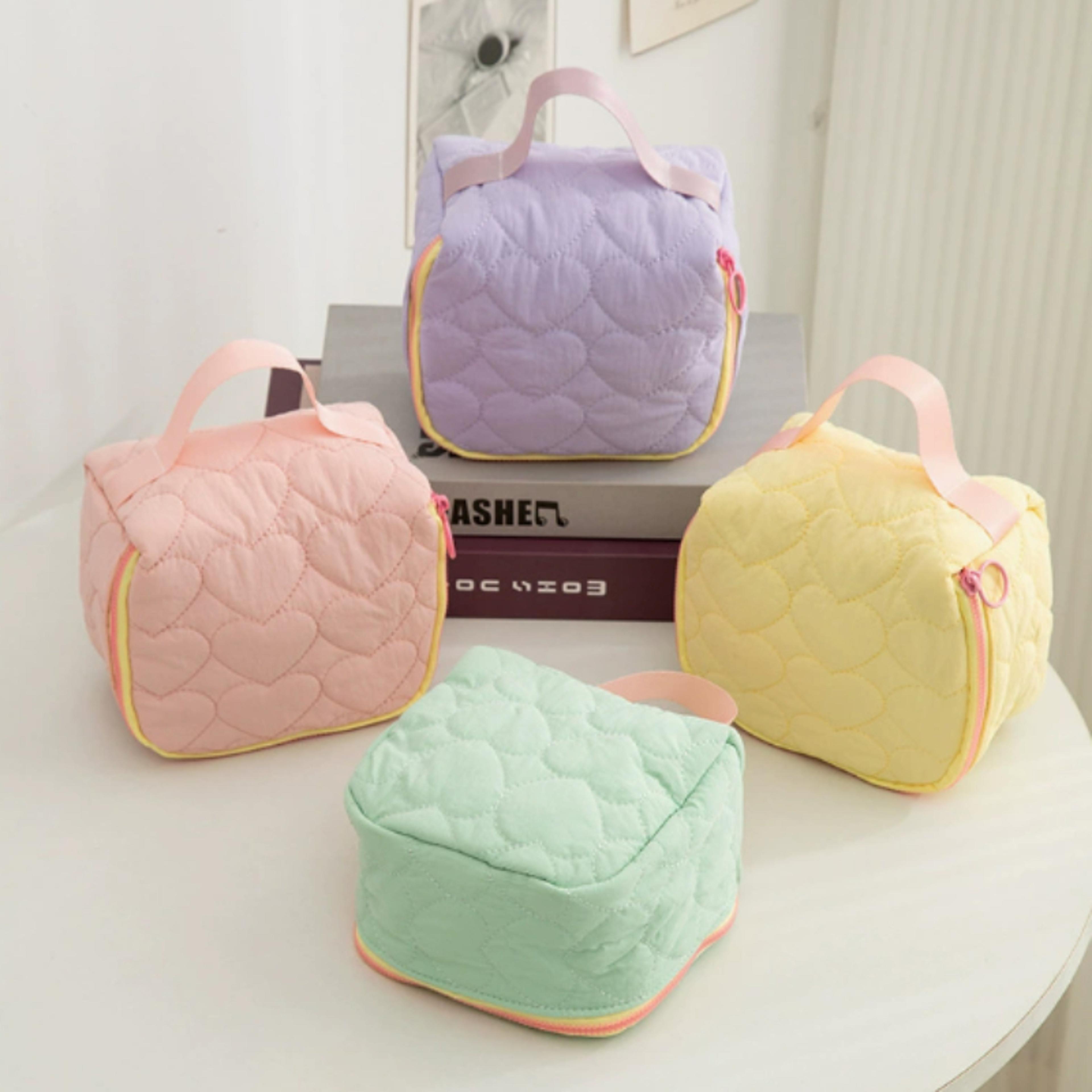 fresh portable travel cosmetic bag makeup organizer pouch for daily beauty essentials