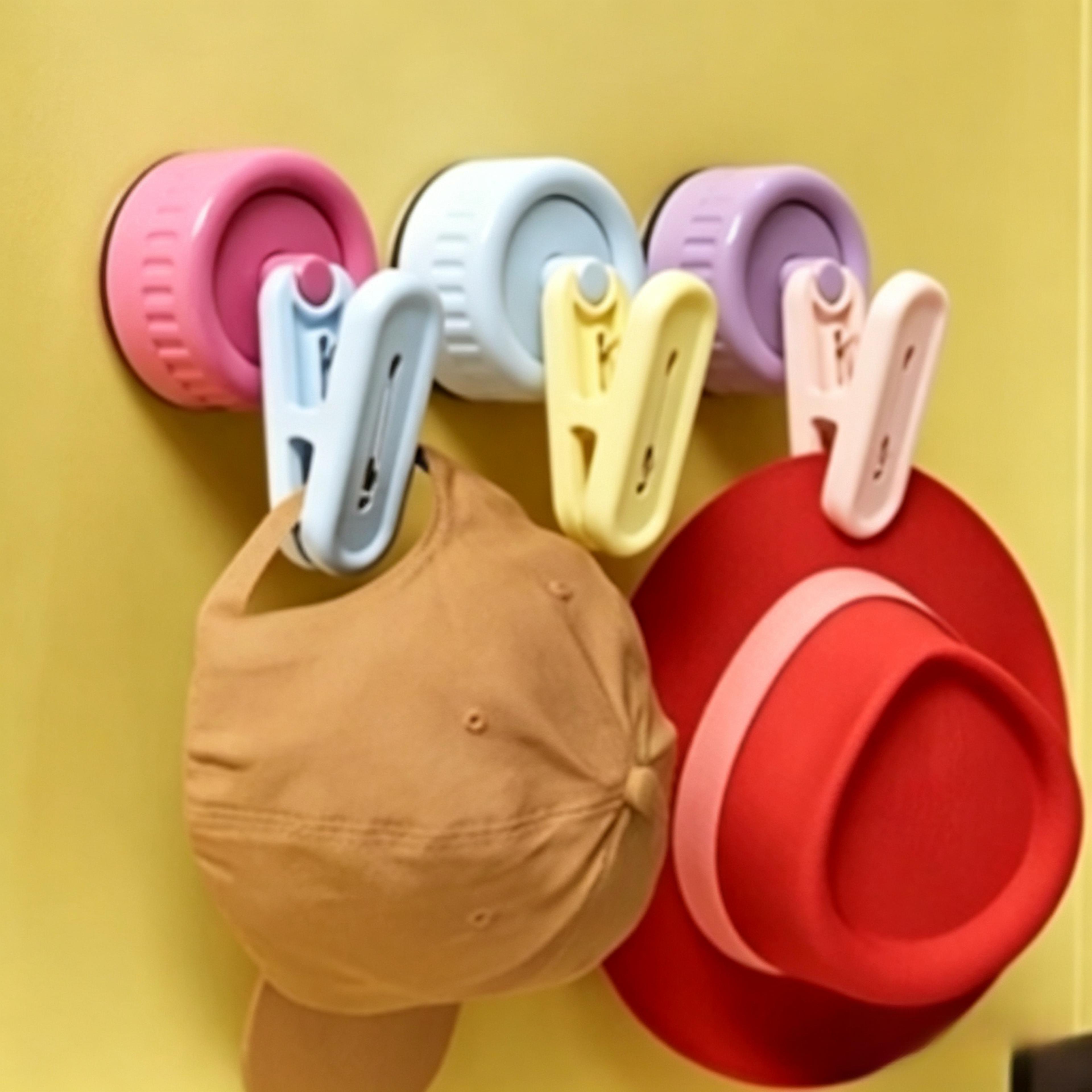 kitchen storage organizer wall hooks hanging rack for towels gloves and small items