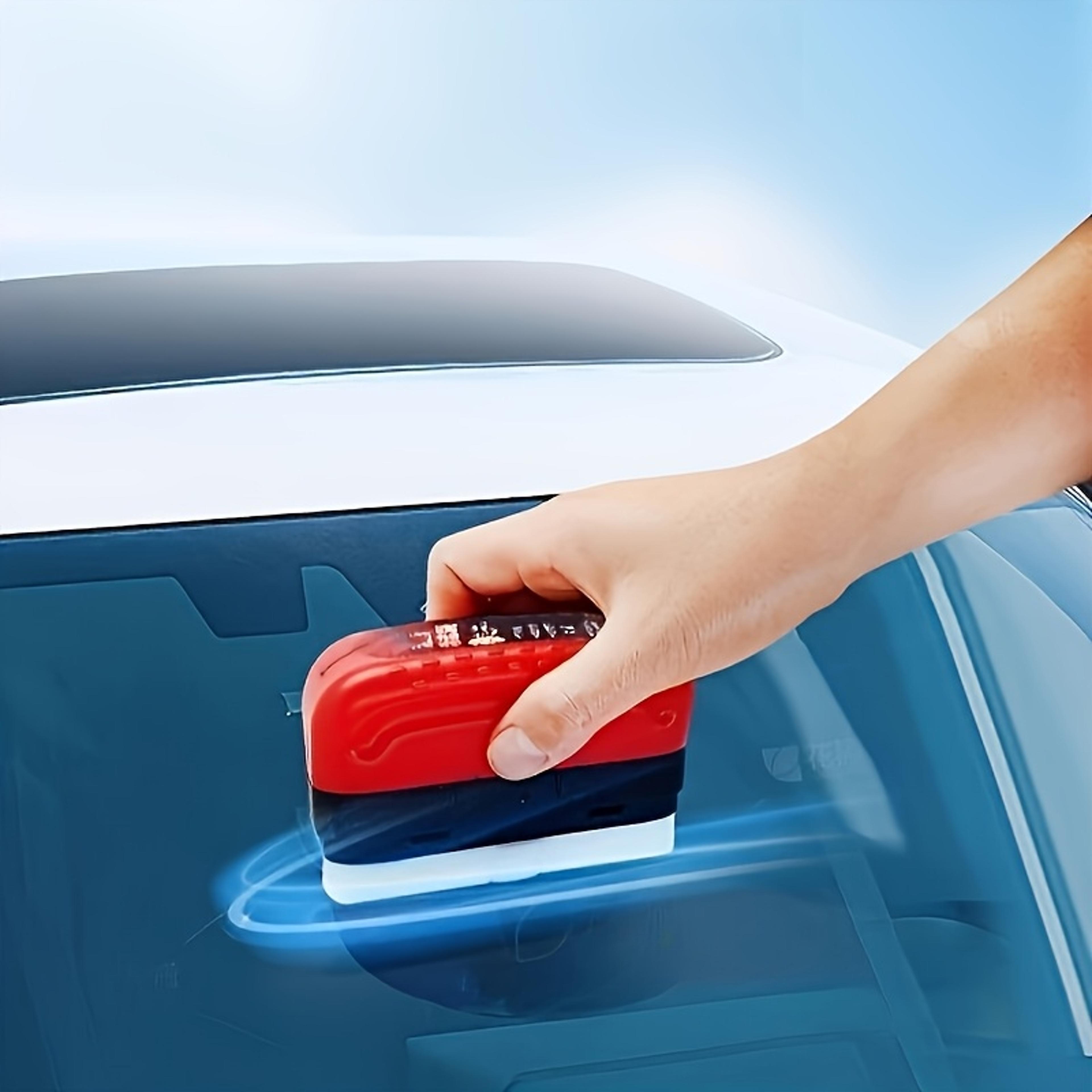 car glass oil film remover windshield cleaner brush for clearer car windows