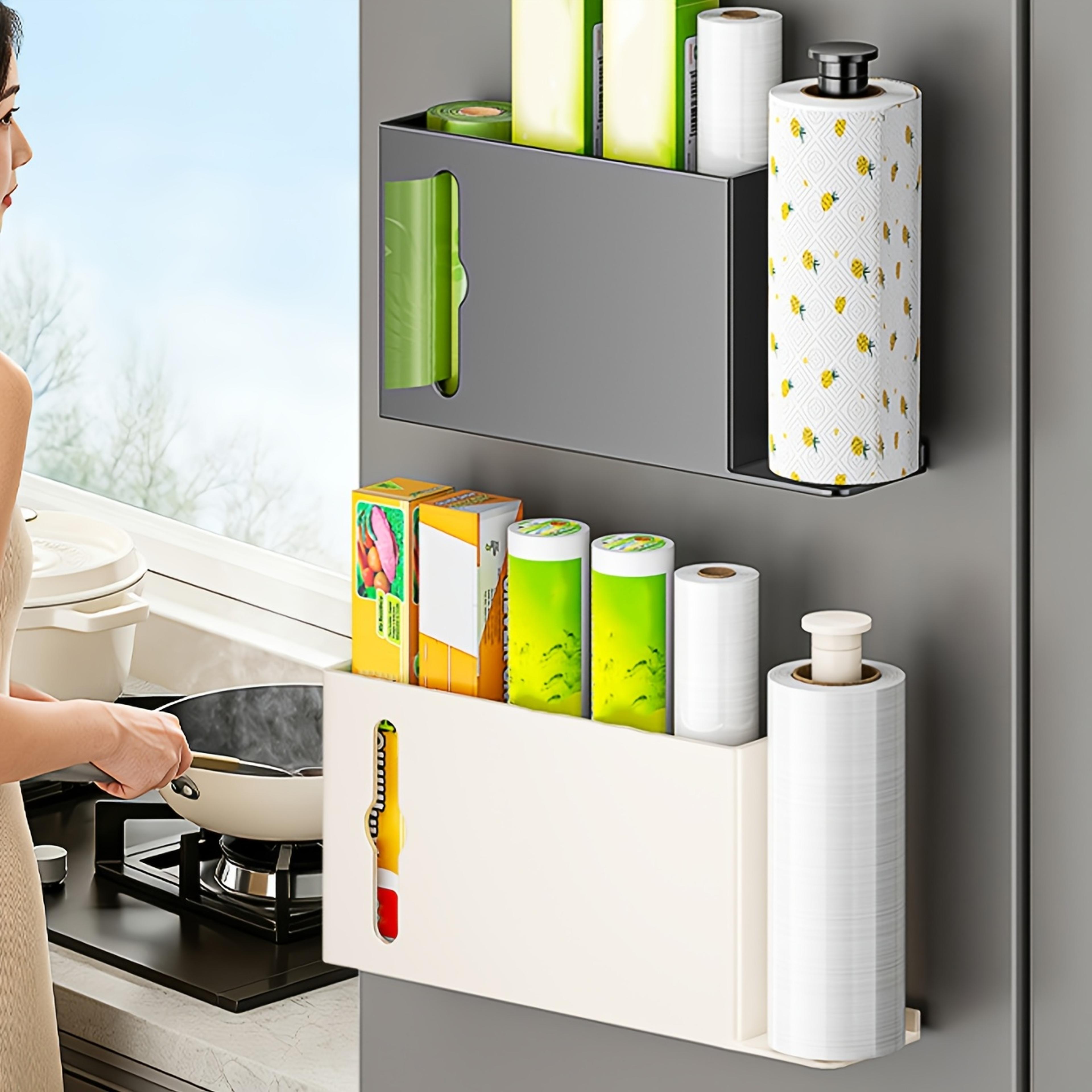 modern tissue holder bathroom countertop organizer for home rv and laundry spaces