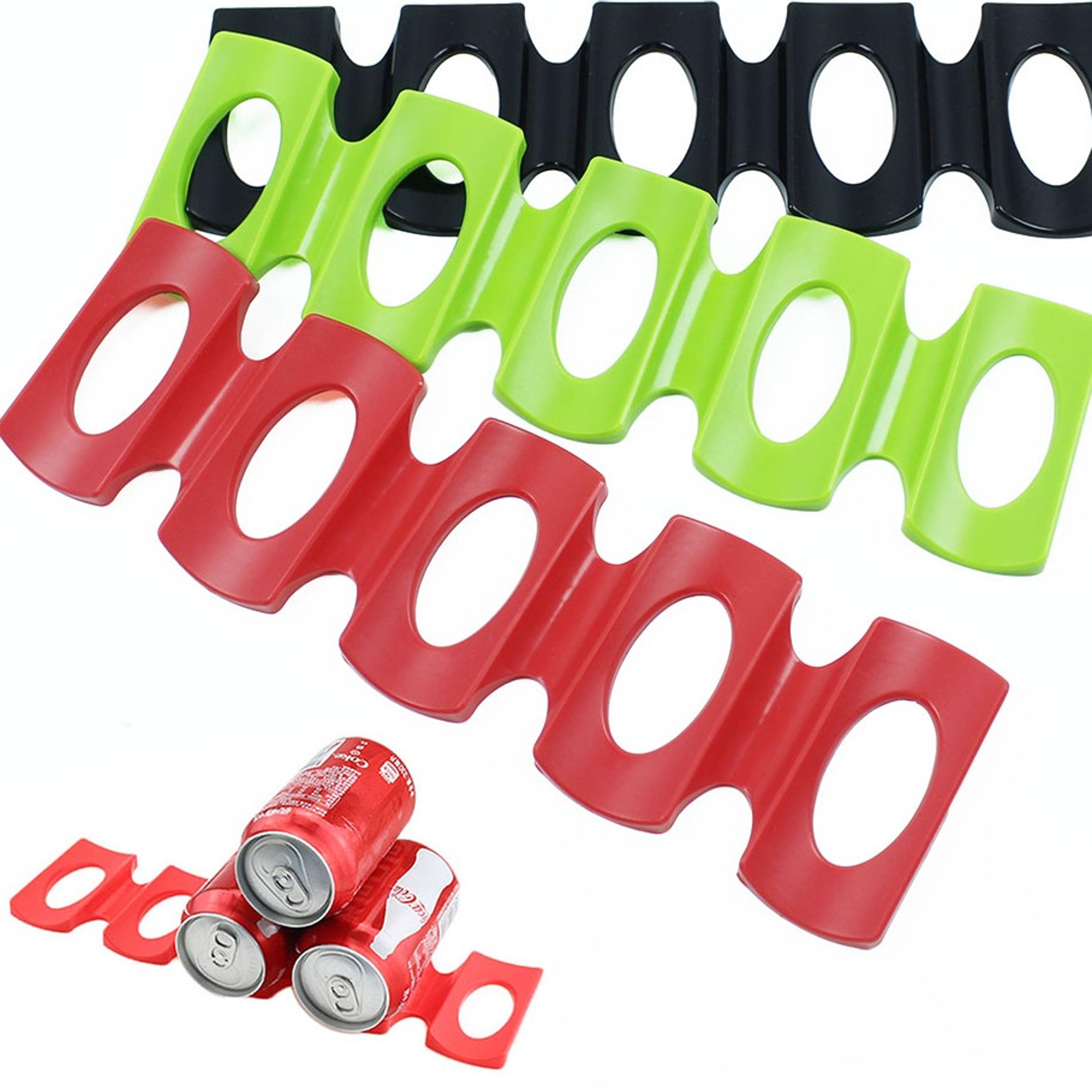 silicone fridge storage rack beer bottle holder space saving organizer