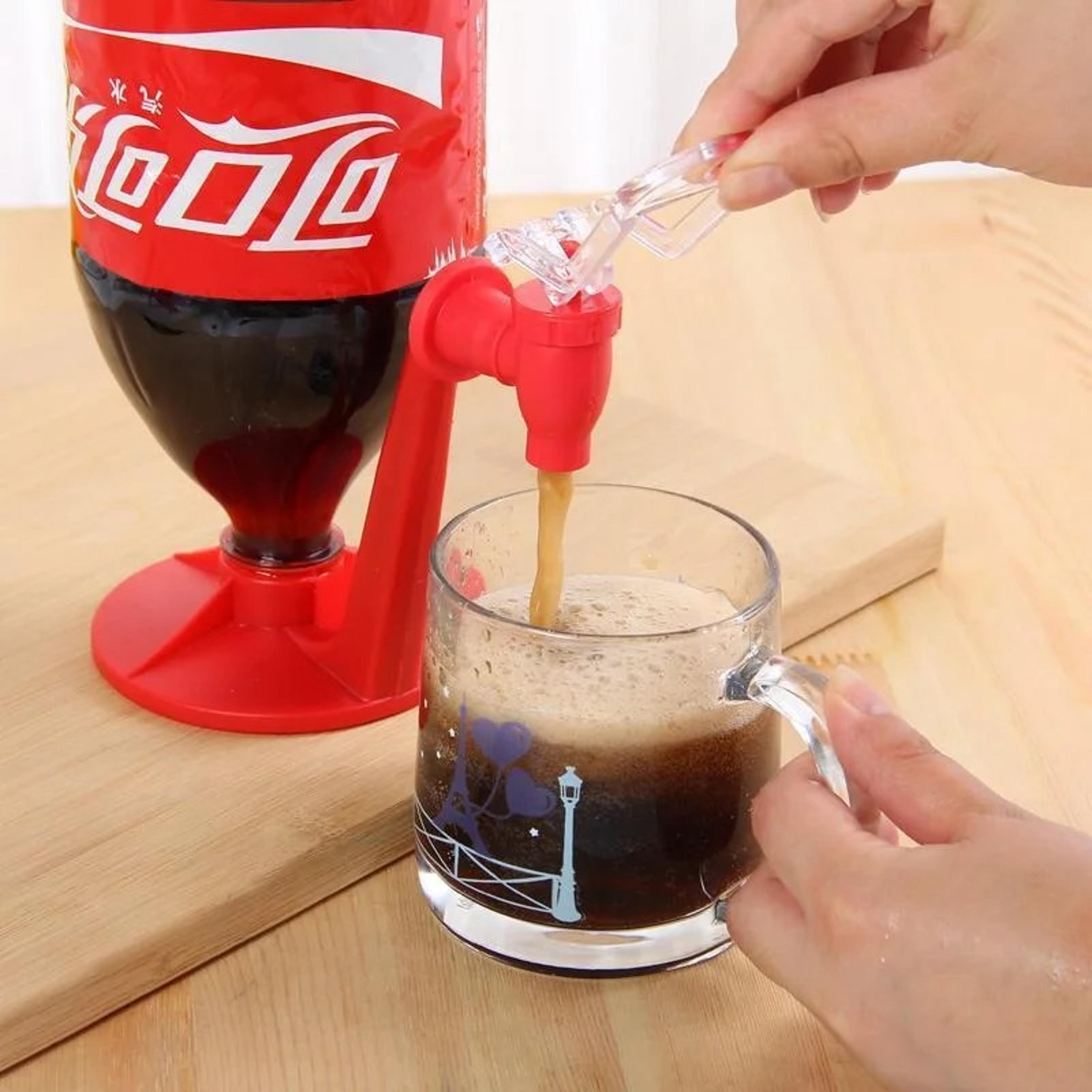 upside down soda dispenser tap bottle drink dispenser for parties and home bars