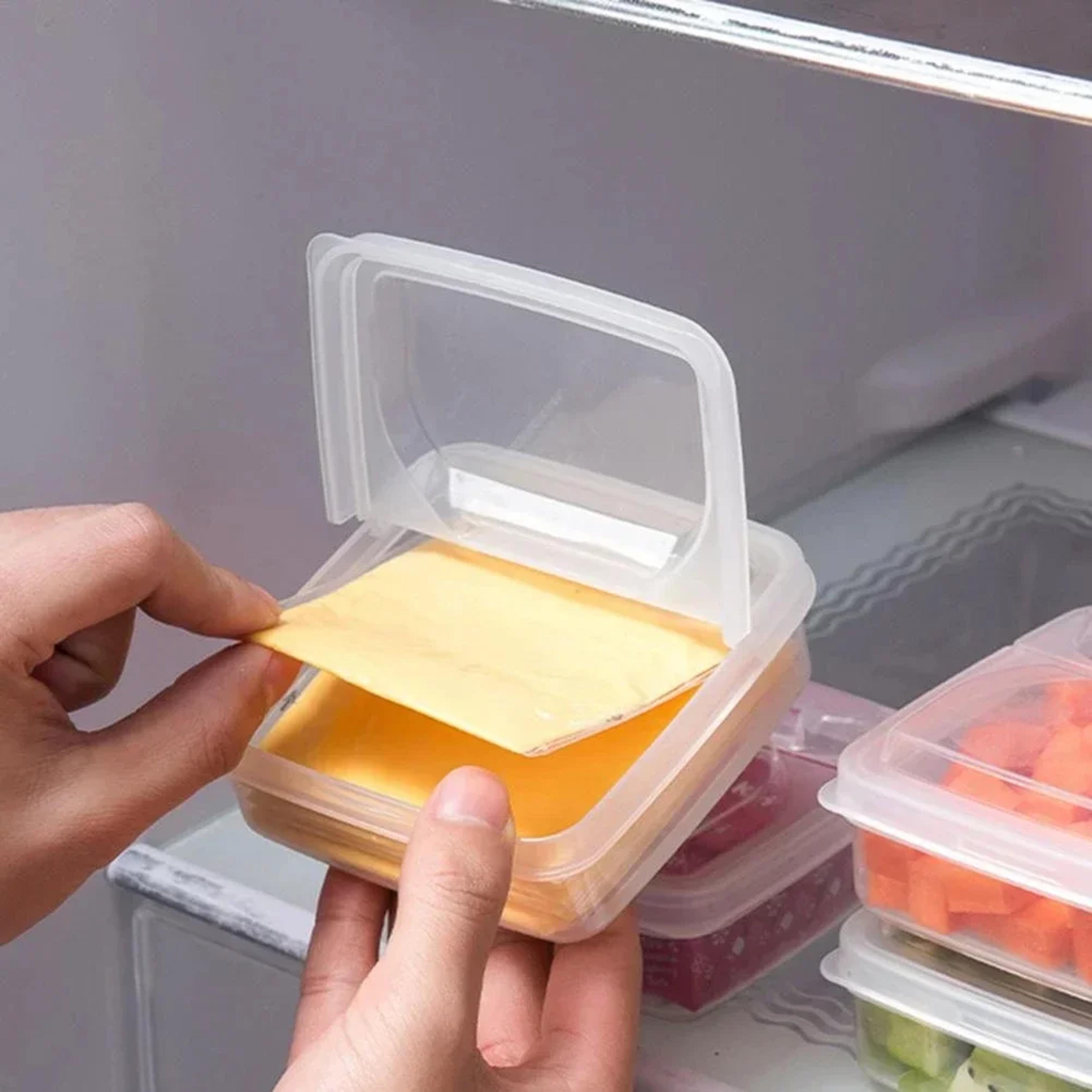 freshlock butter cheese storage box portable refrigerator organizer container