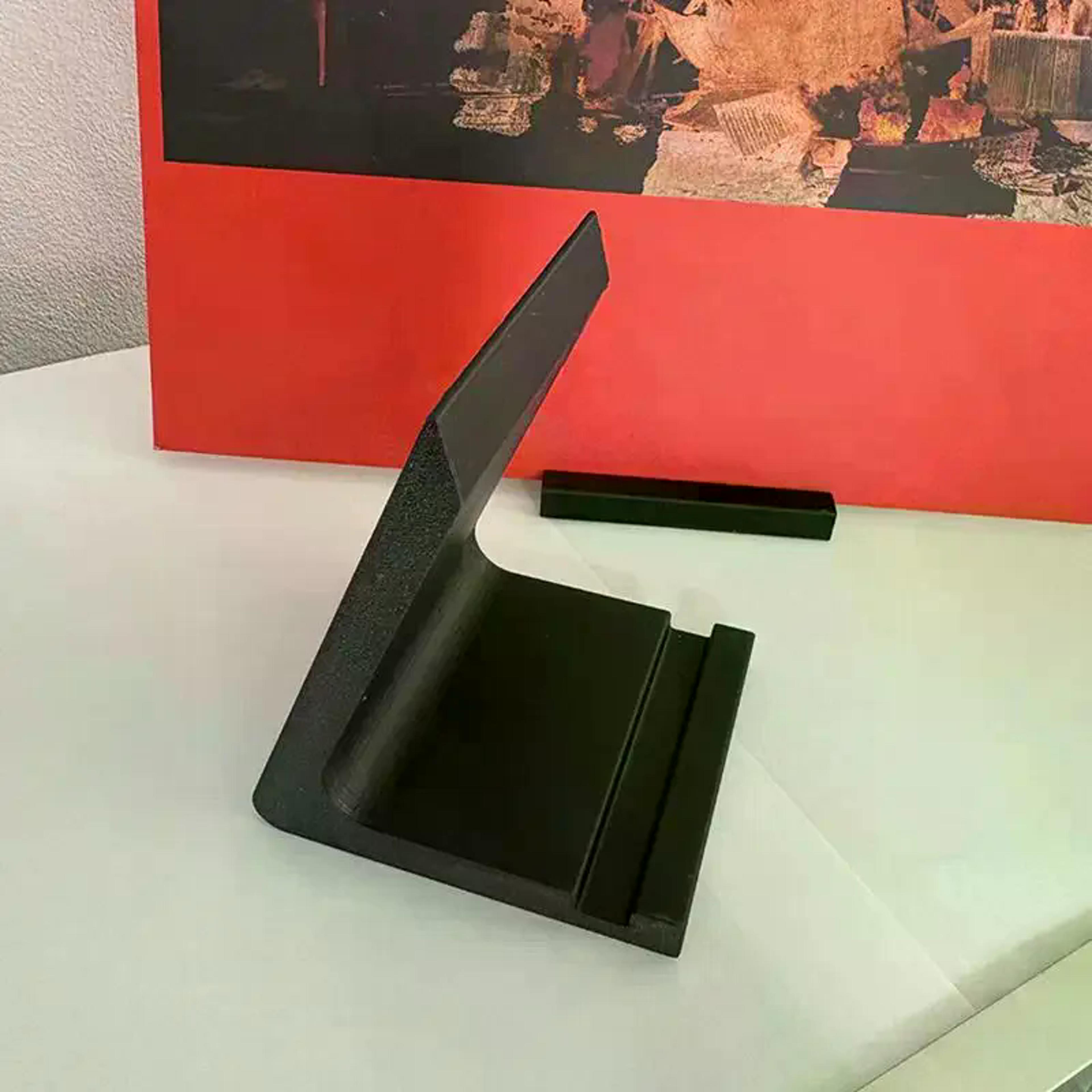 minimalist vinyl record stand desktop lp album holder display rack
