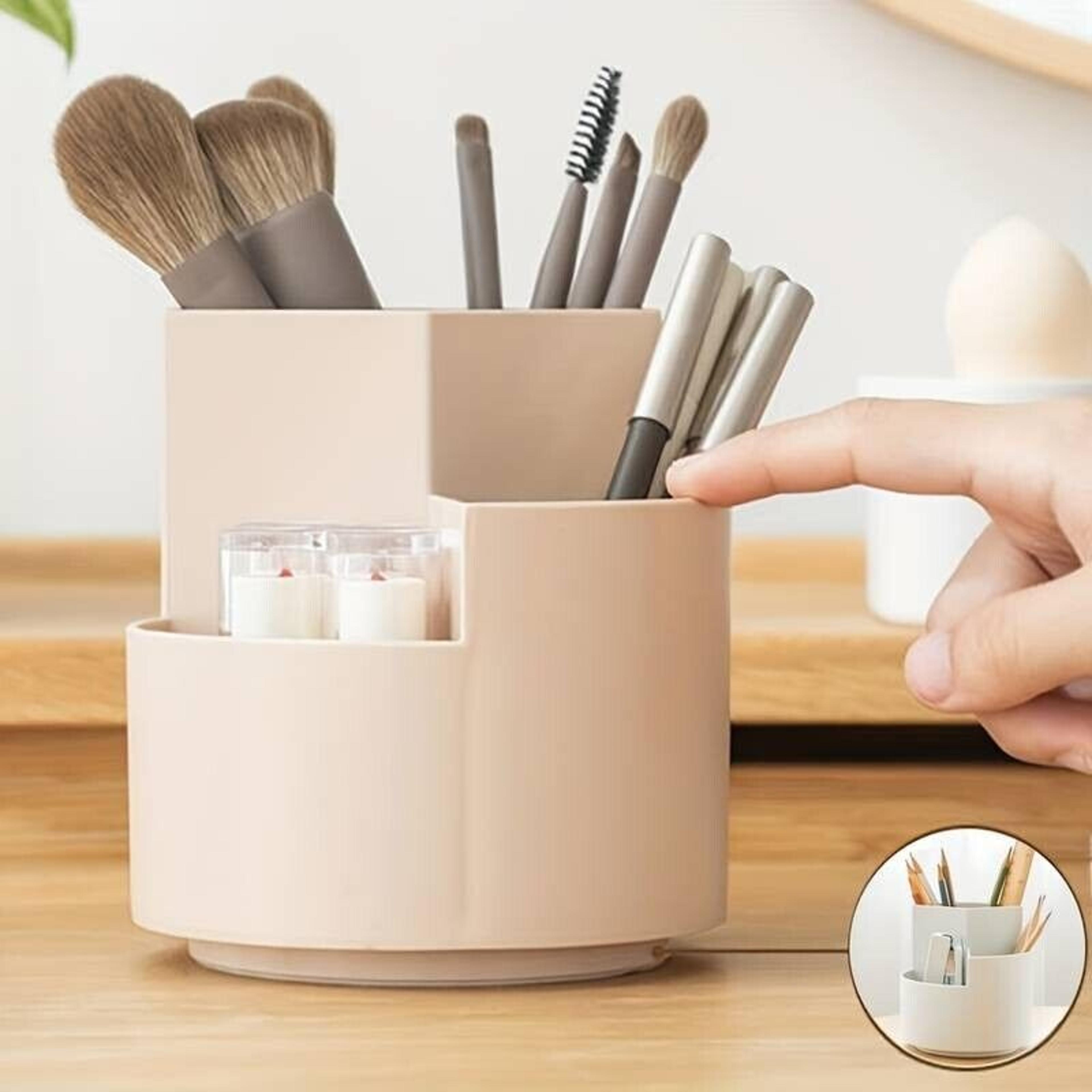 rotating pen holder large capacity desk organizer pencil storage box