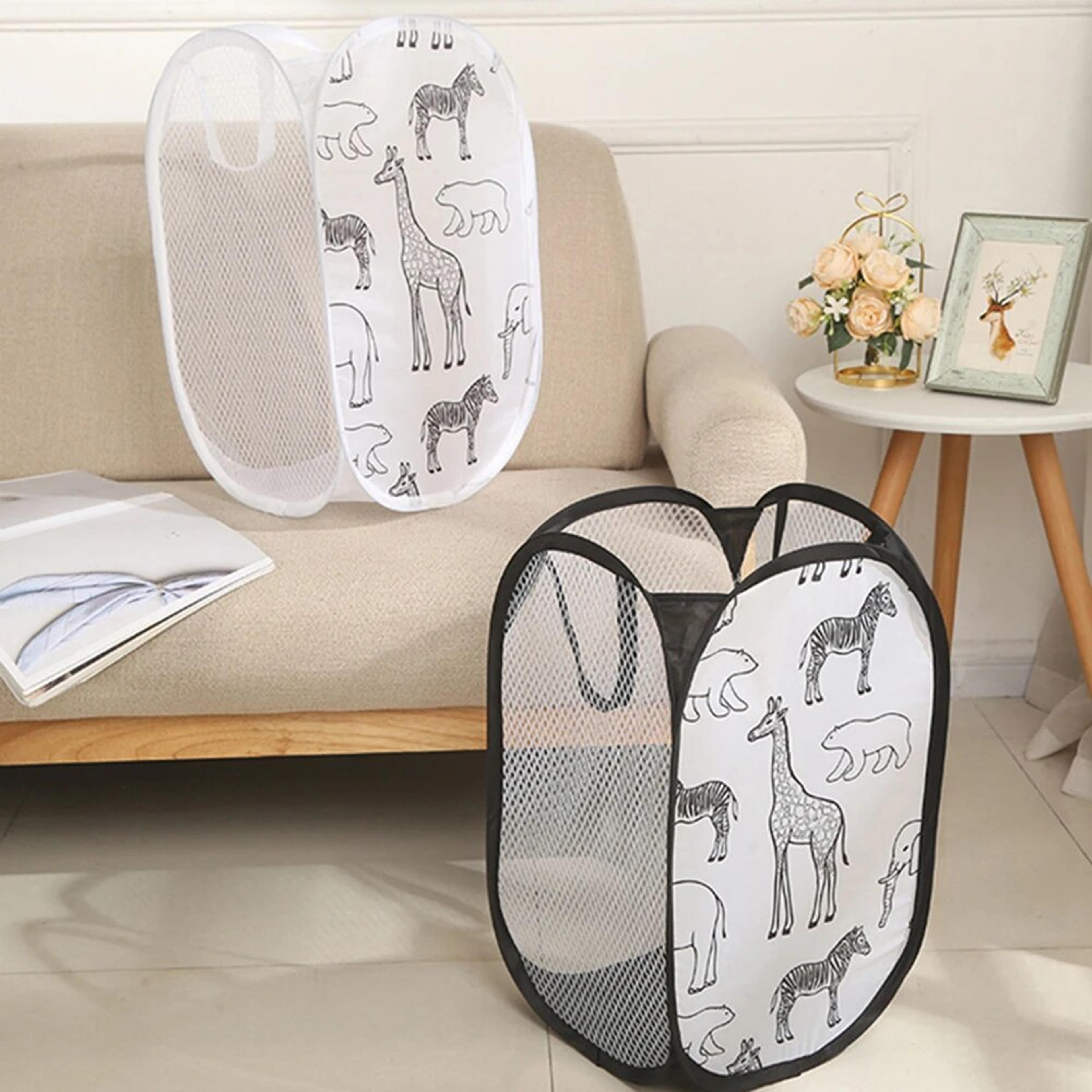 foldable laundry basket storage basket for bathroom and home organization