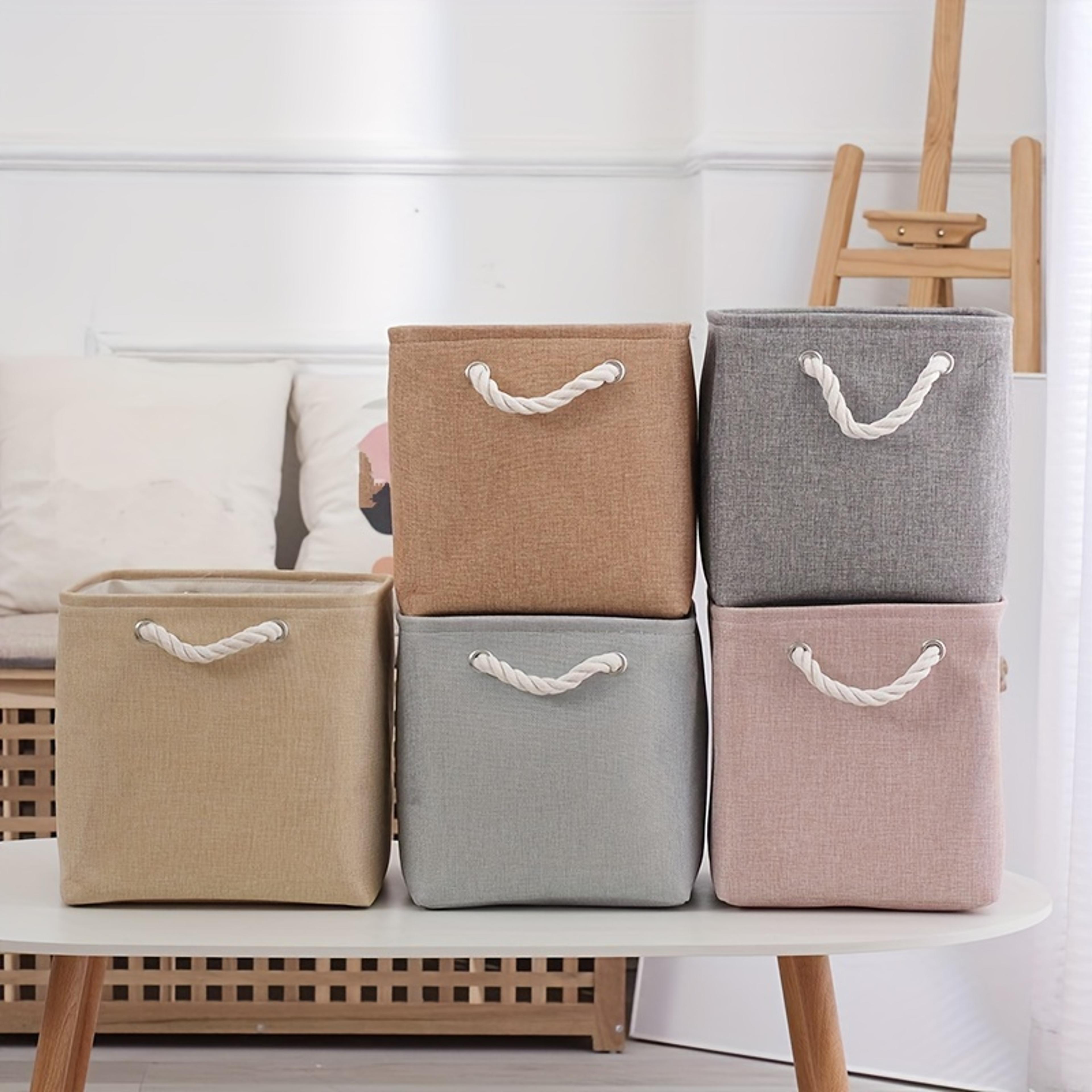 foldable fabric storage box clothing storage organizer for clothes toys and home organization