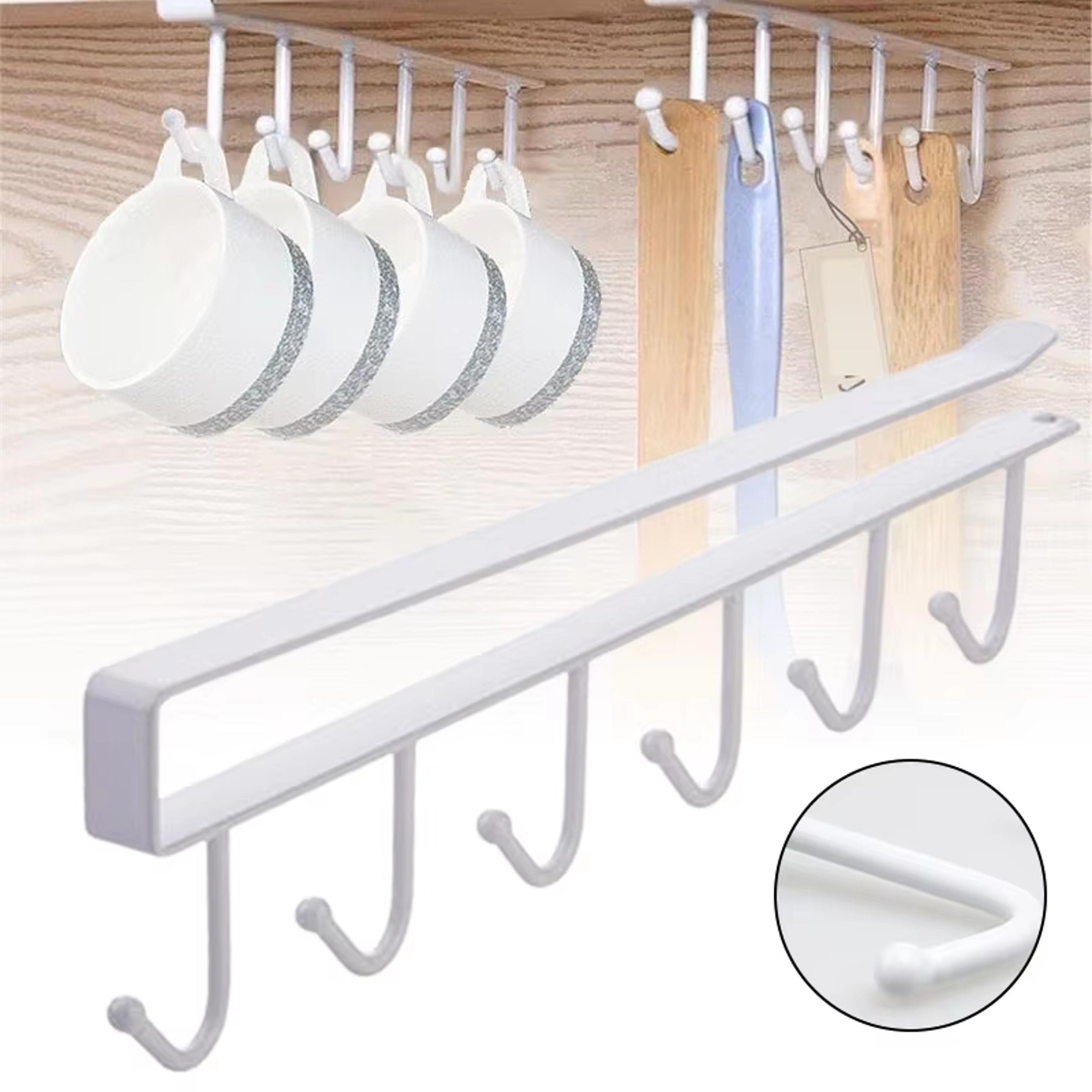 iron art wall mounted hook rack for kitchen mug and wardrobe storage