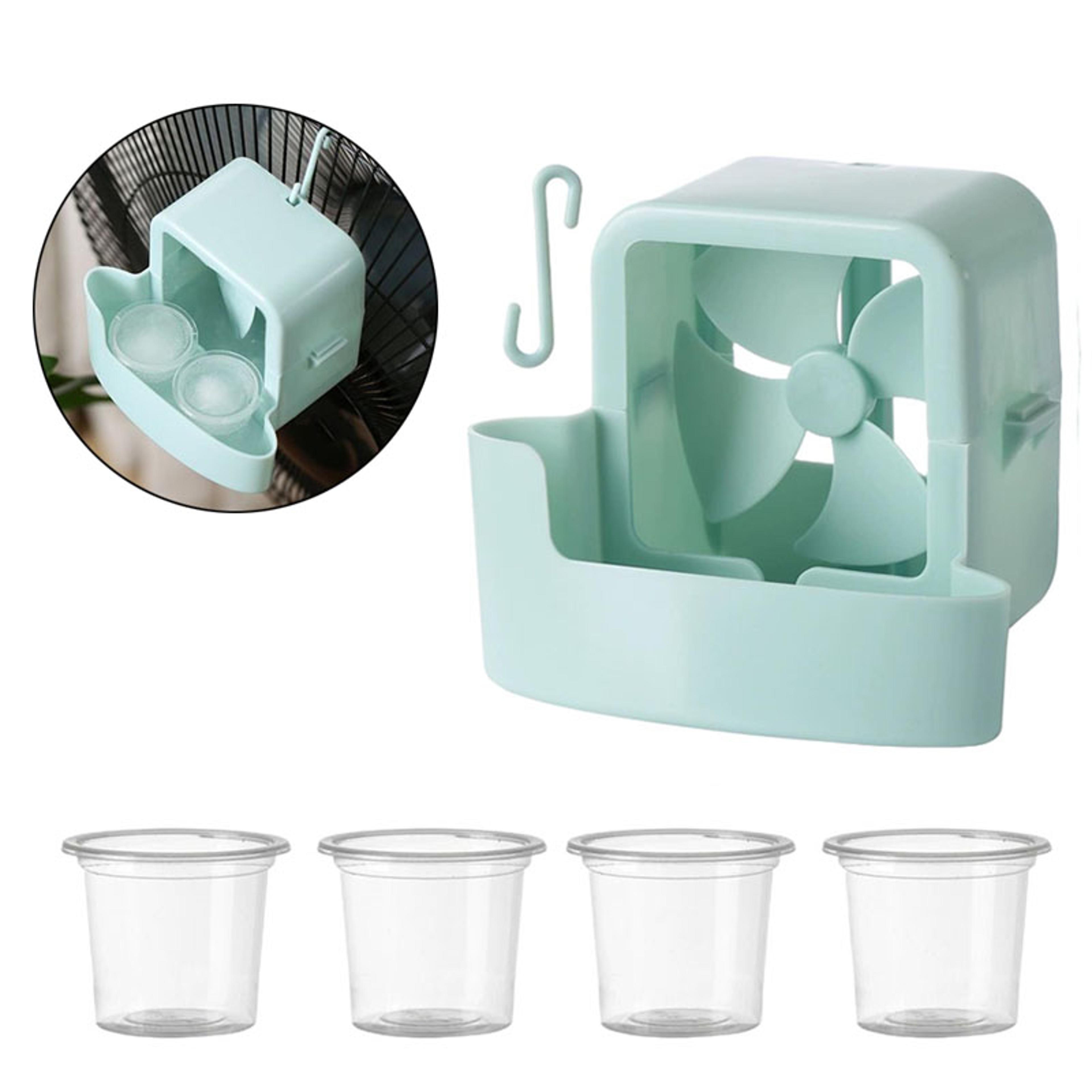 cup fan cooling box portable ice holder and hanging fan cooler