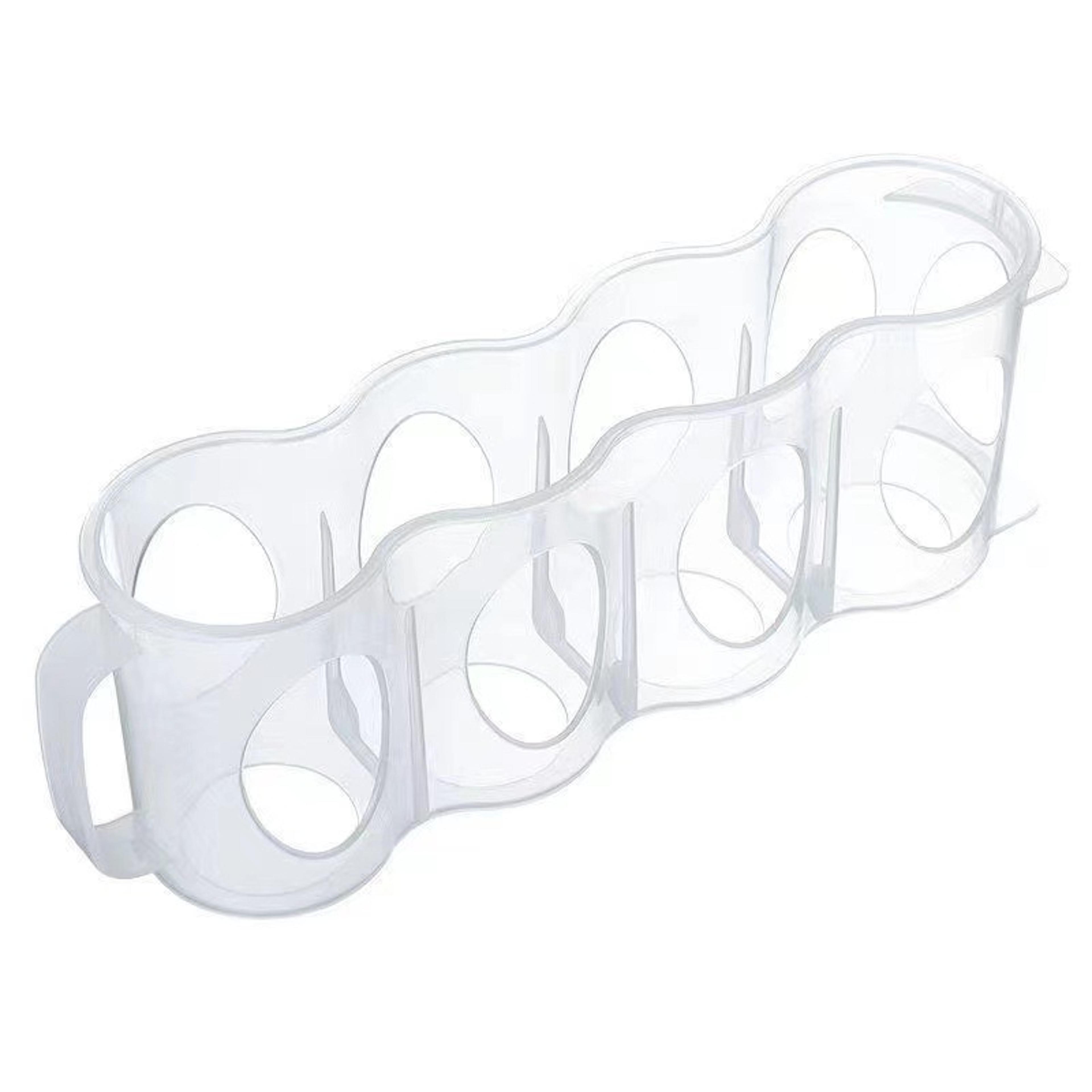 space saving soda can organizer and fridge drink holder for cans and bottles