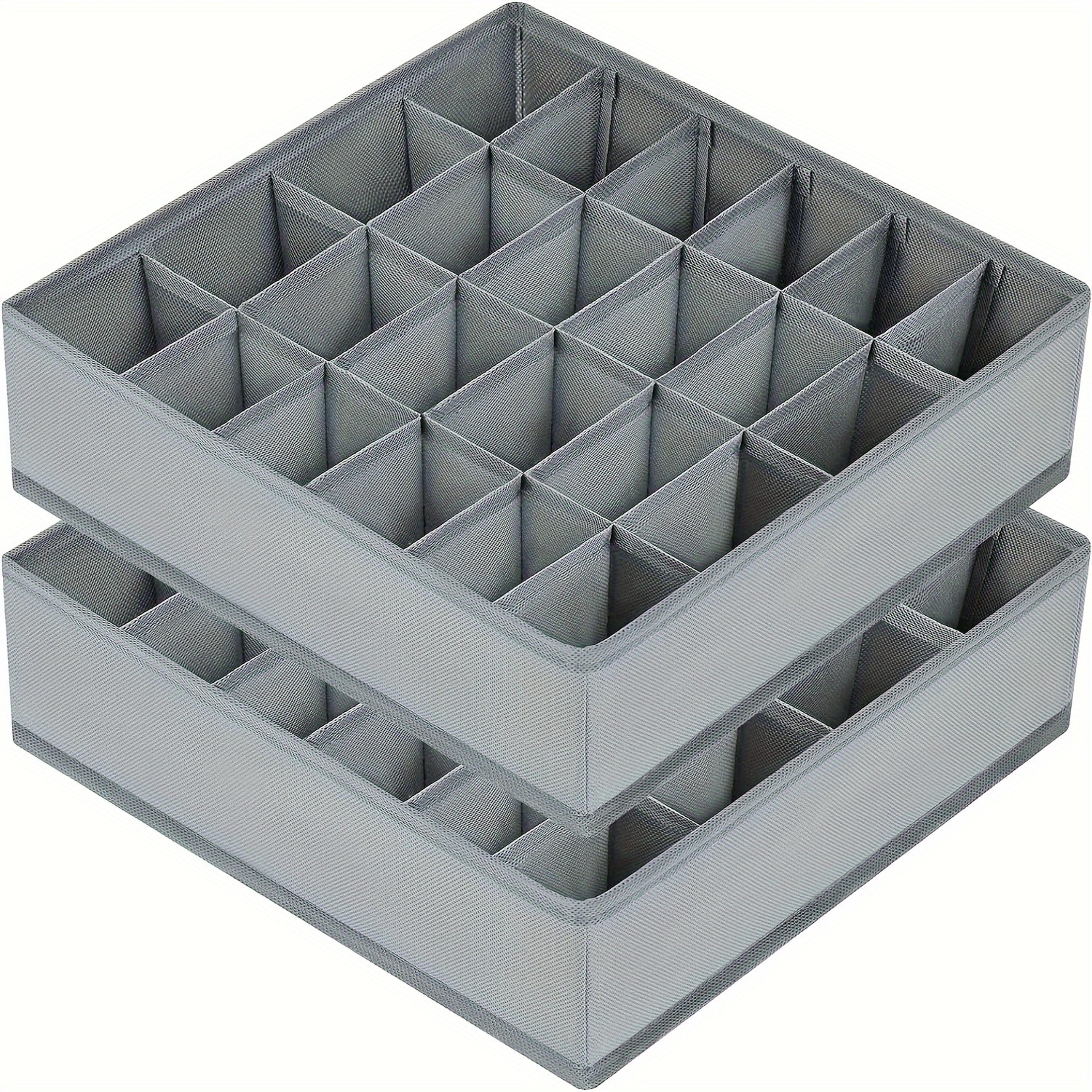 sock organizer and drawer organizer foldable fabric storage box