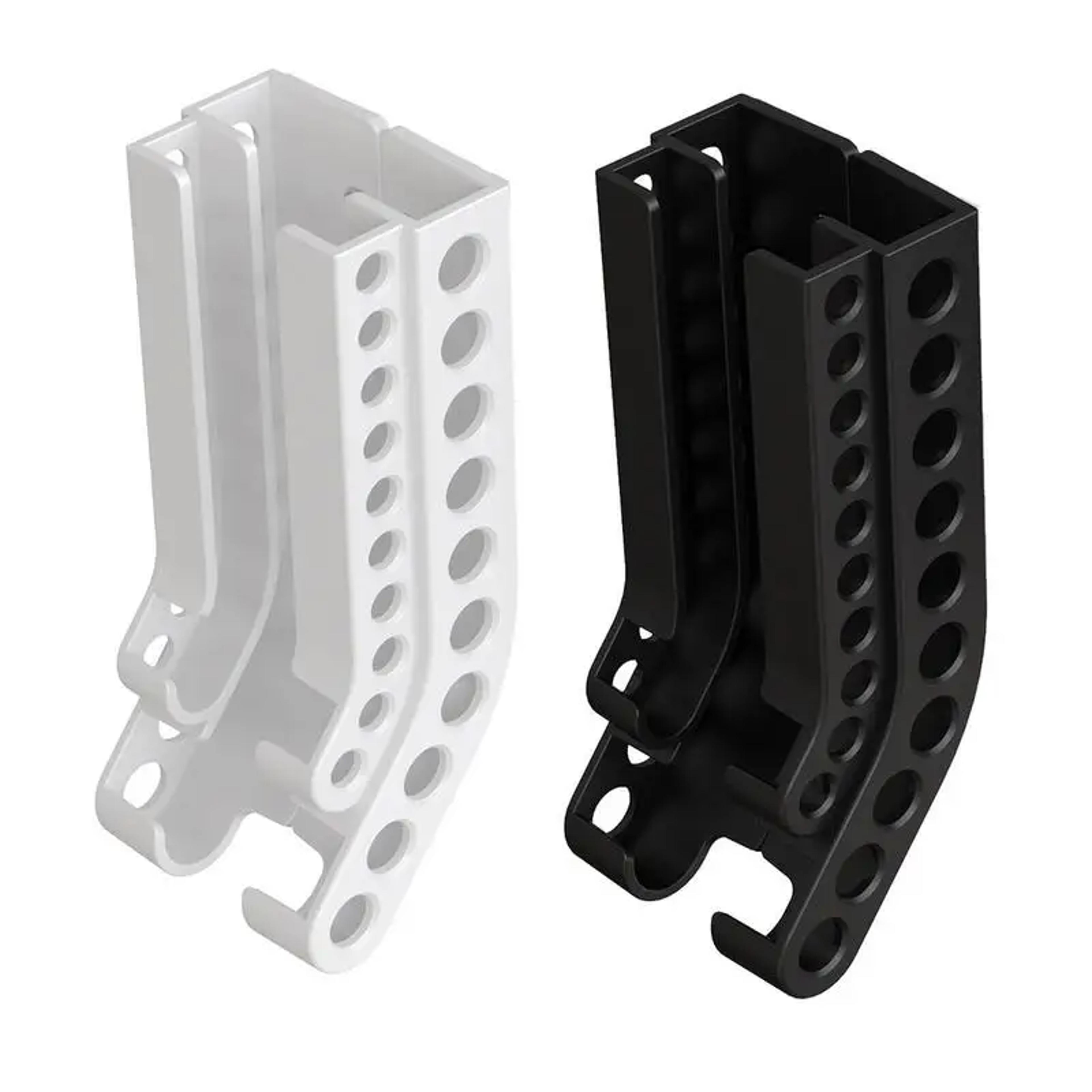 space saving wall mounted battery organizer and battery holder dispenser