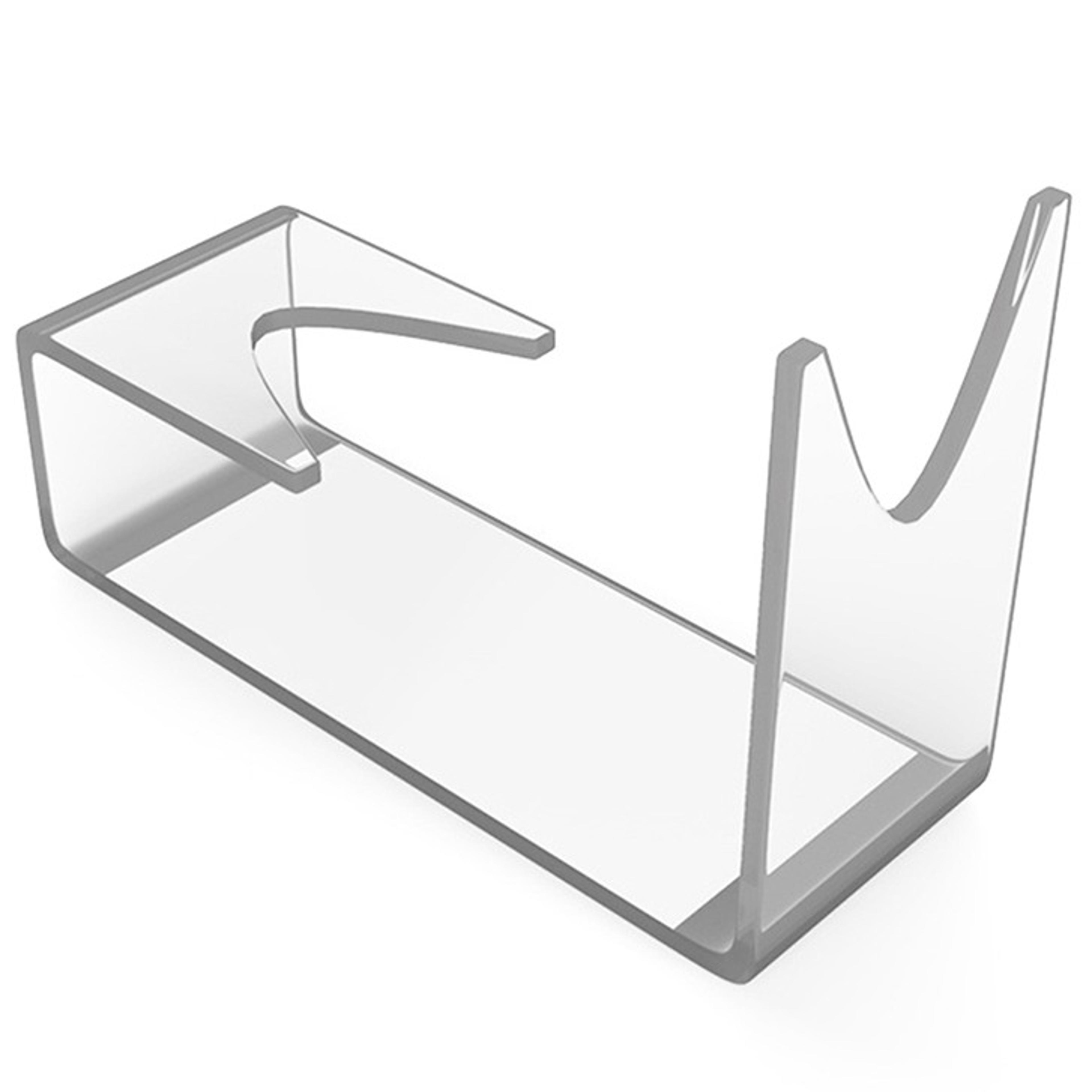 clear acrylic toy pistol display stand holder for kids collectibles