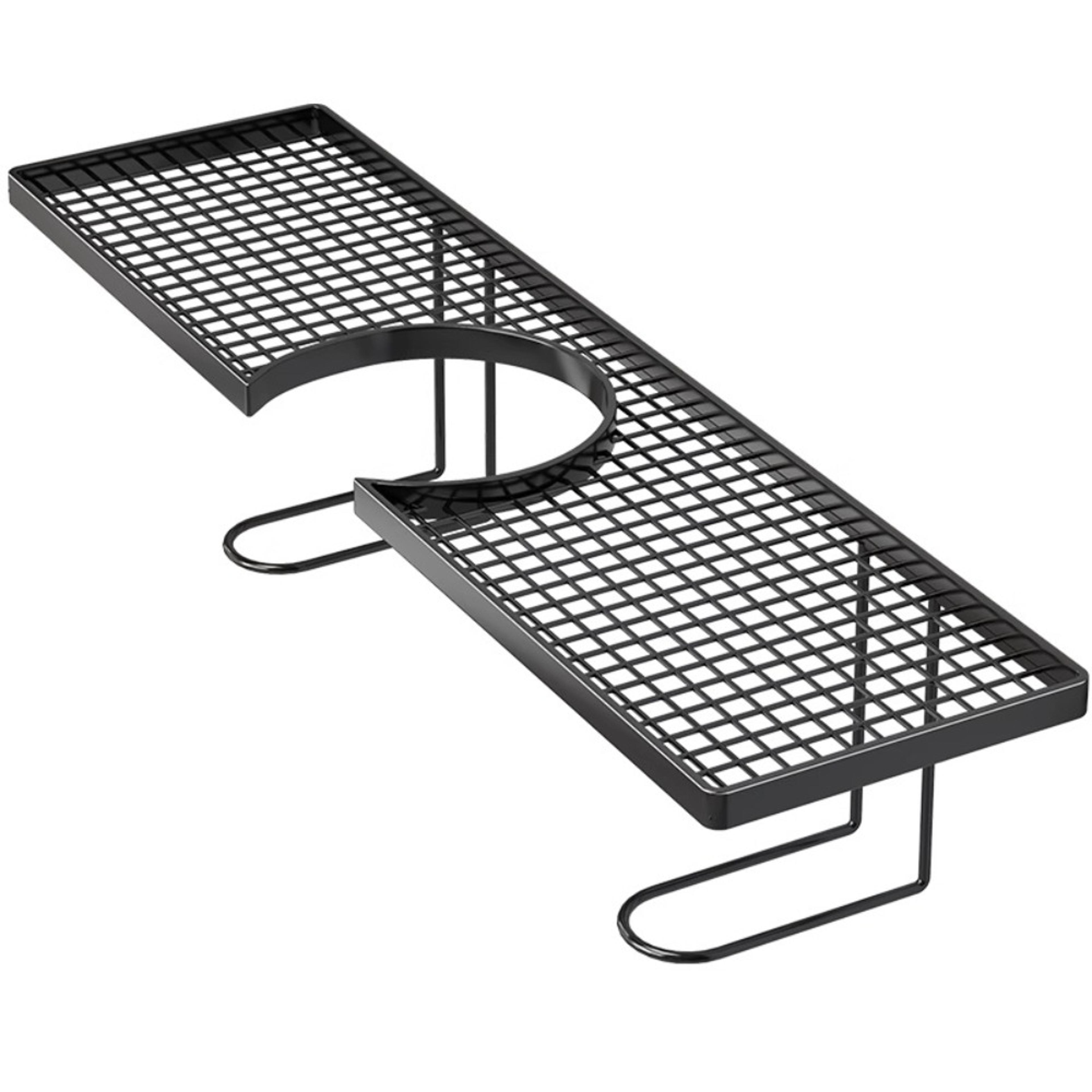 bathroom sink organizer no drill kitchen sink storage rack mesh drain shelf