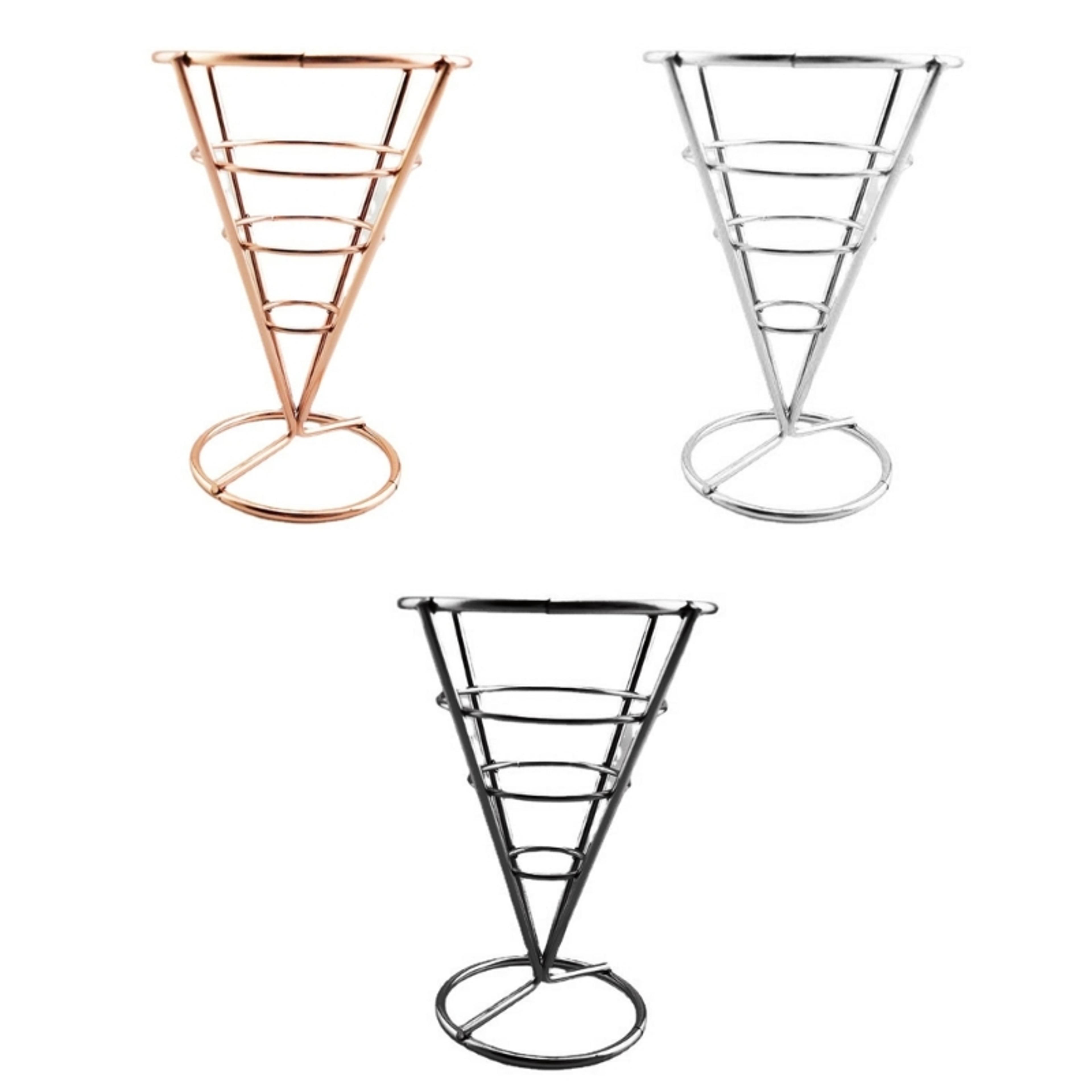 french fries holder snack display stand for restaurant and party serving